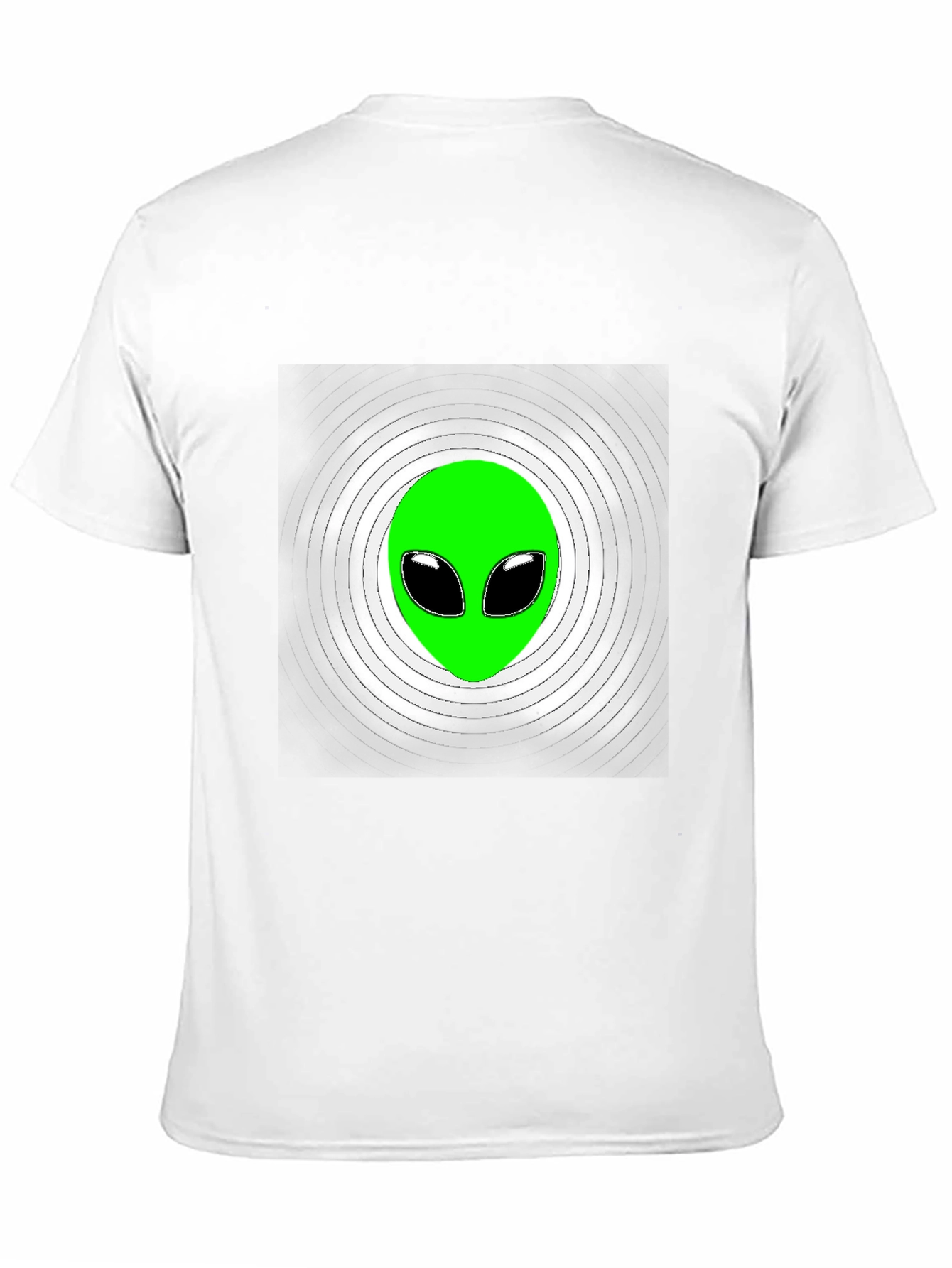 Alien Head Graphic T-Shirt - Sci-Fi Style