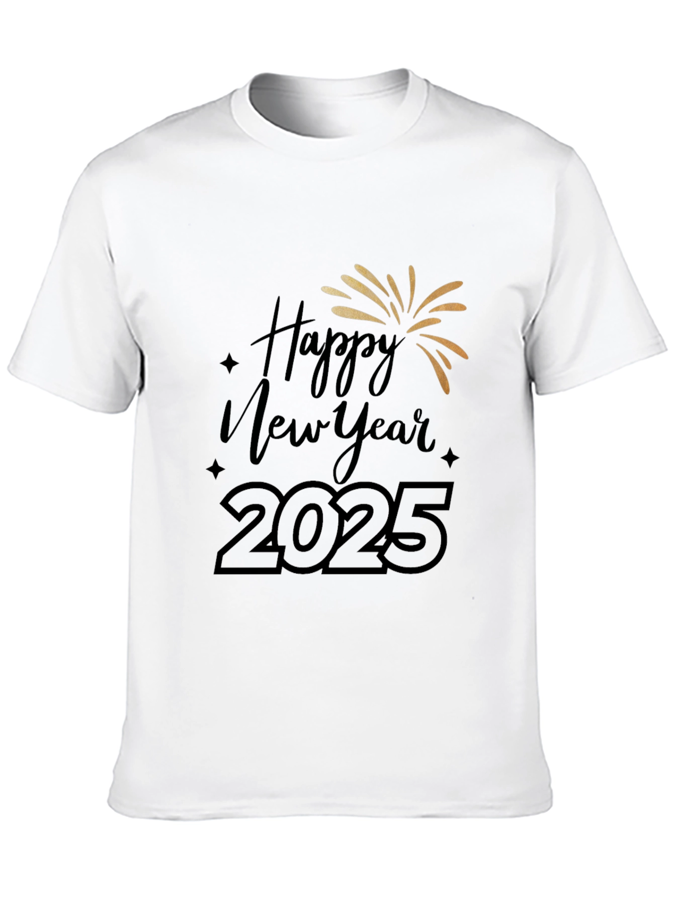 Happy New Year 2025 Graphic Tee