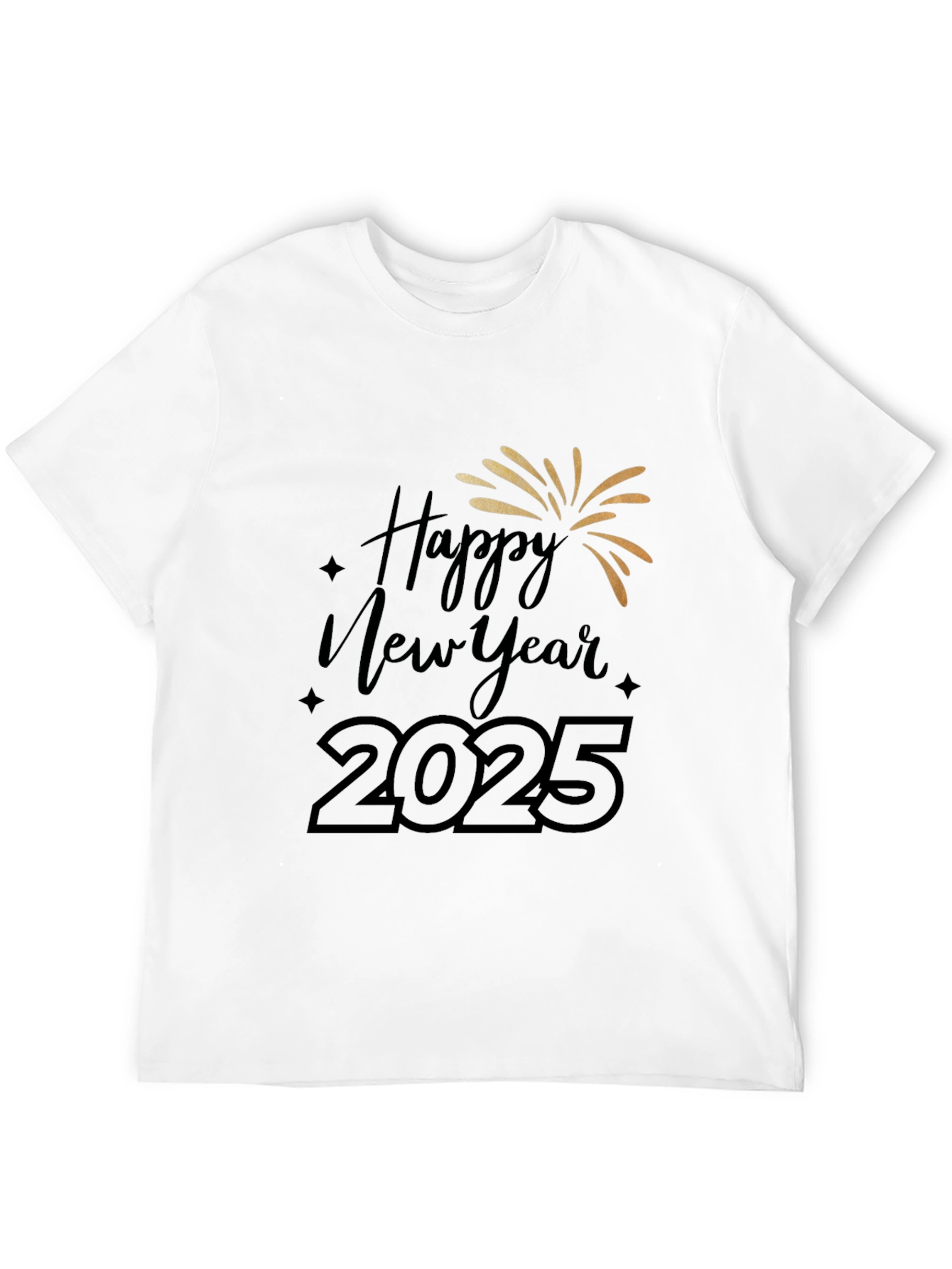 Happy New Year 2025 Graphic Tee
