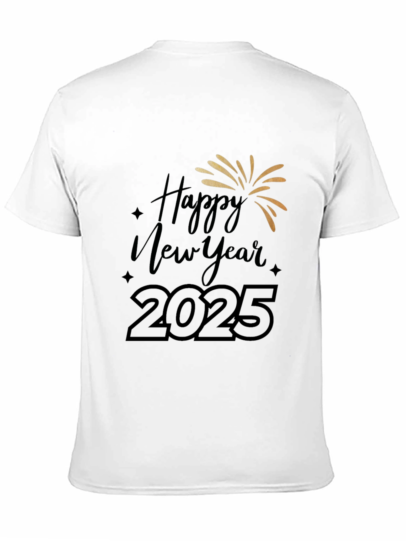 Happy New Year 2025 Graphic Tee