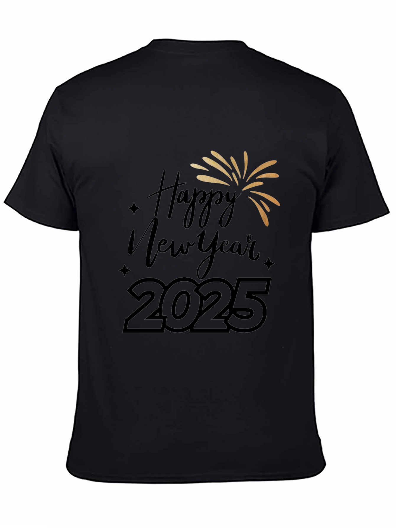Happy New Year 2025 Graphic Tee