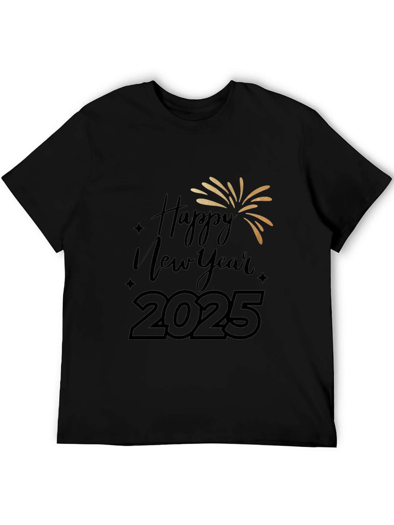 Happy New Year 2025 Graphic Tee