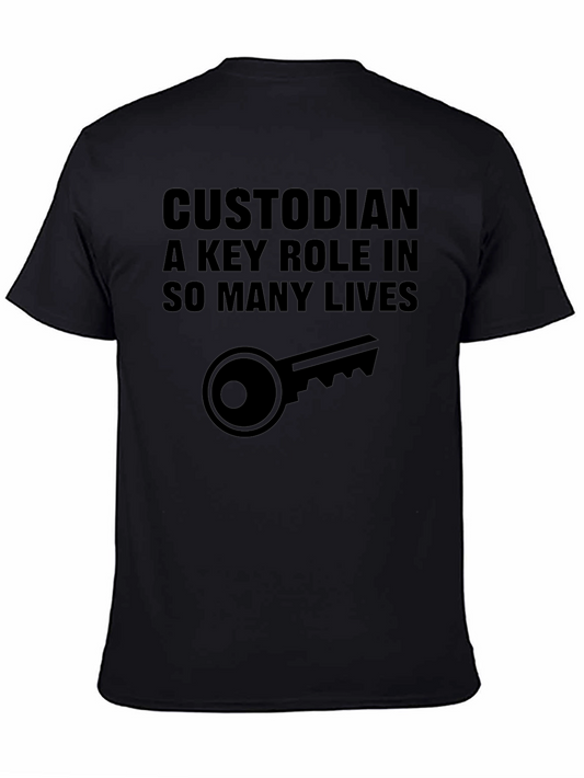Custodian Key Role T-Shirt
