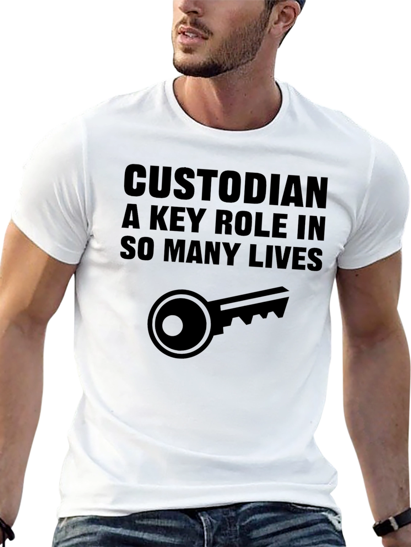 Custodian Key Role T-Shirt