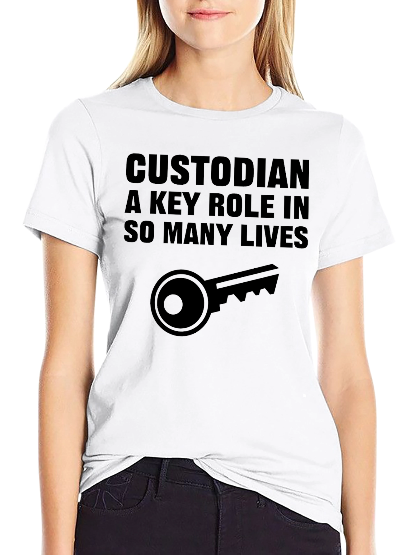 Custodian Key Role T-Shirt