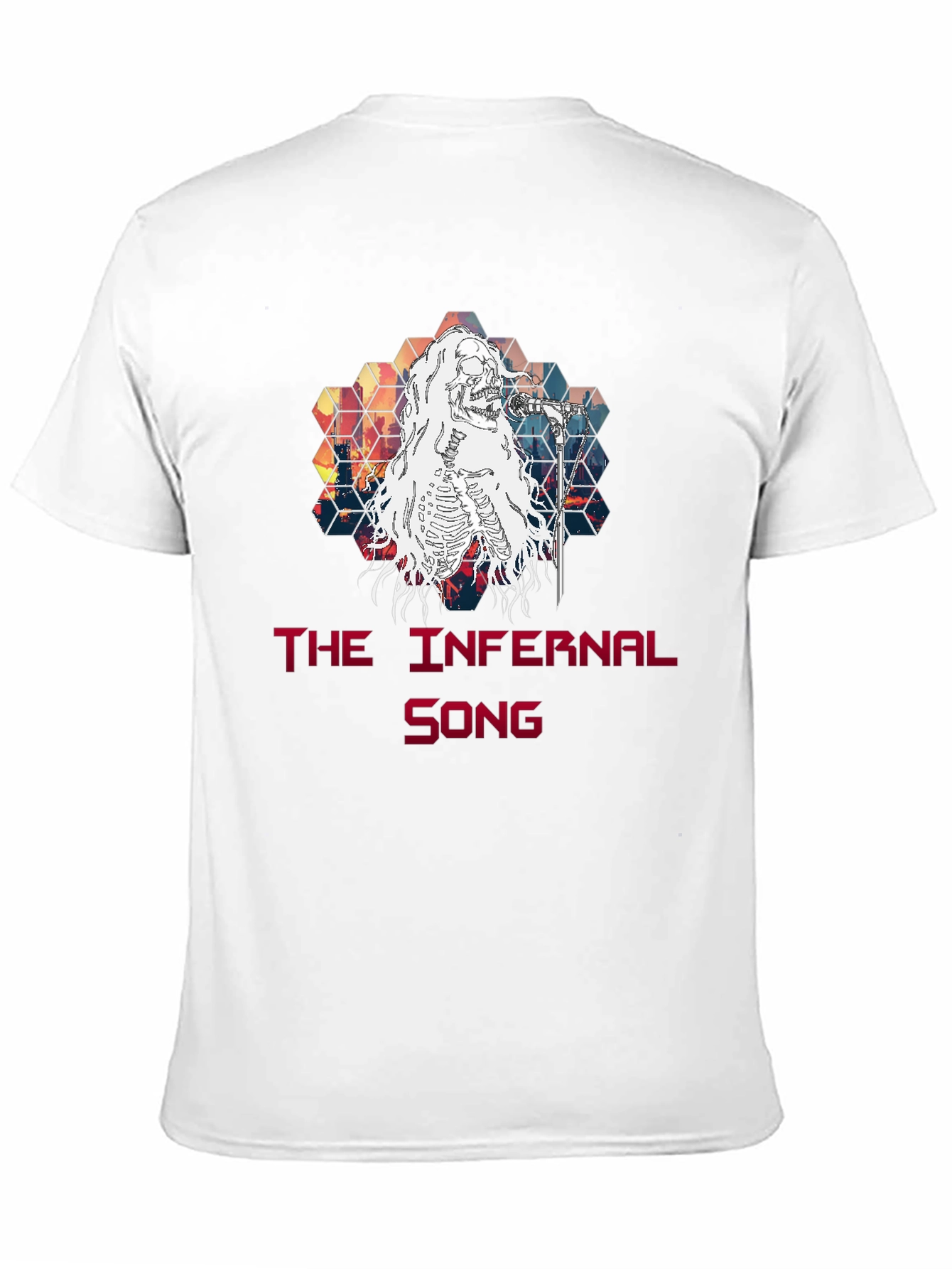 The Infernal Song Skeleton Graphic T-Shirt