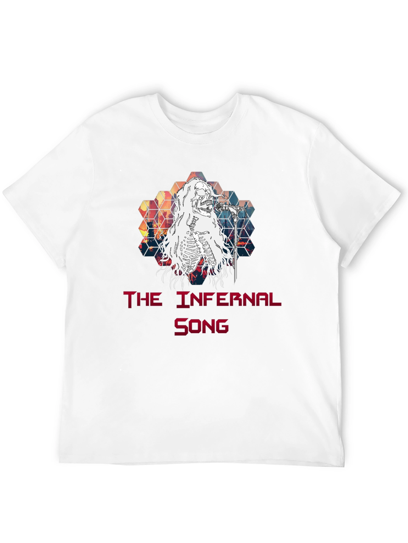 The Infernal Song Skeleton Graphic T-Shirt