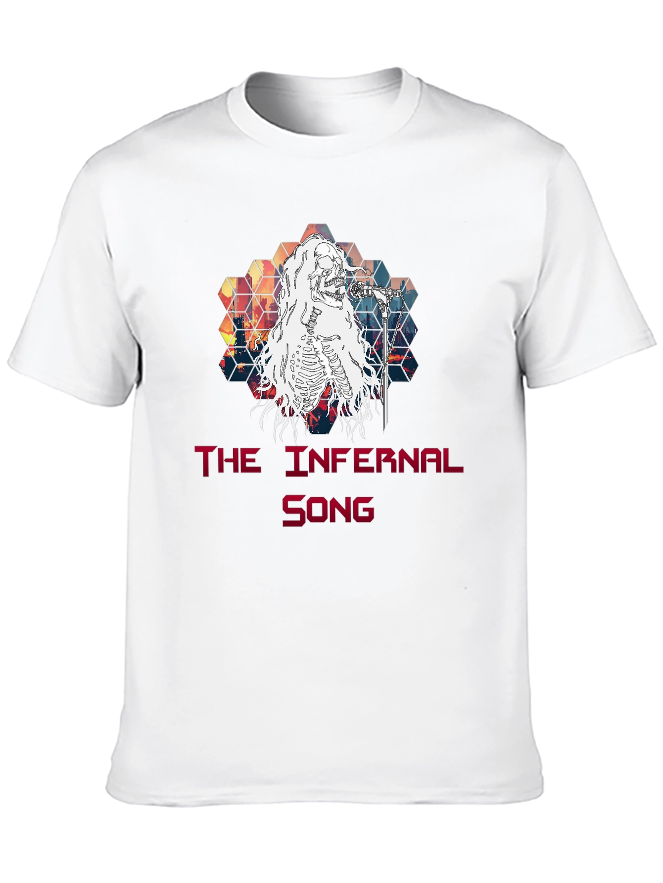 The Infernal Song Skeleton Graphic T-Shirt