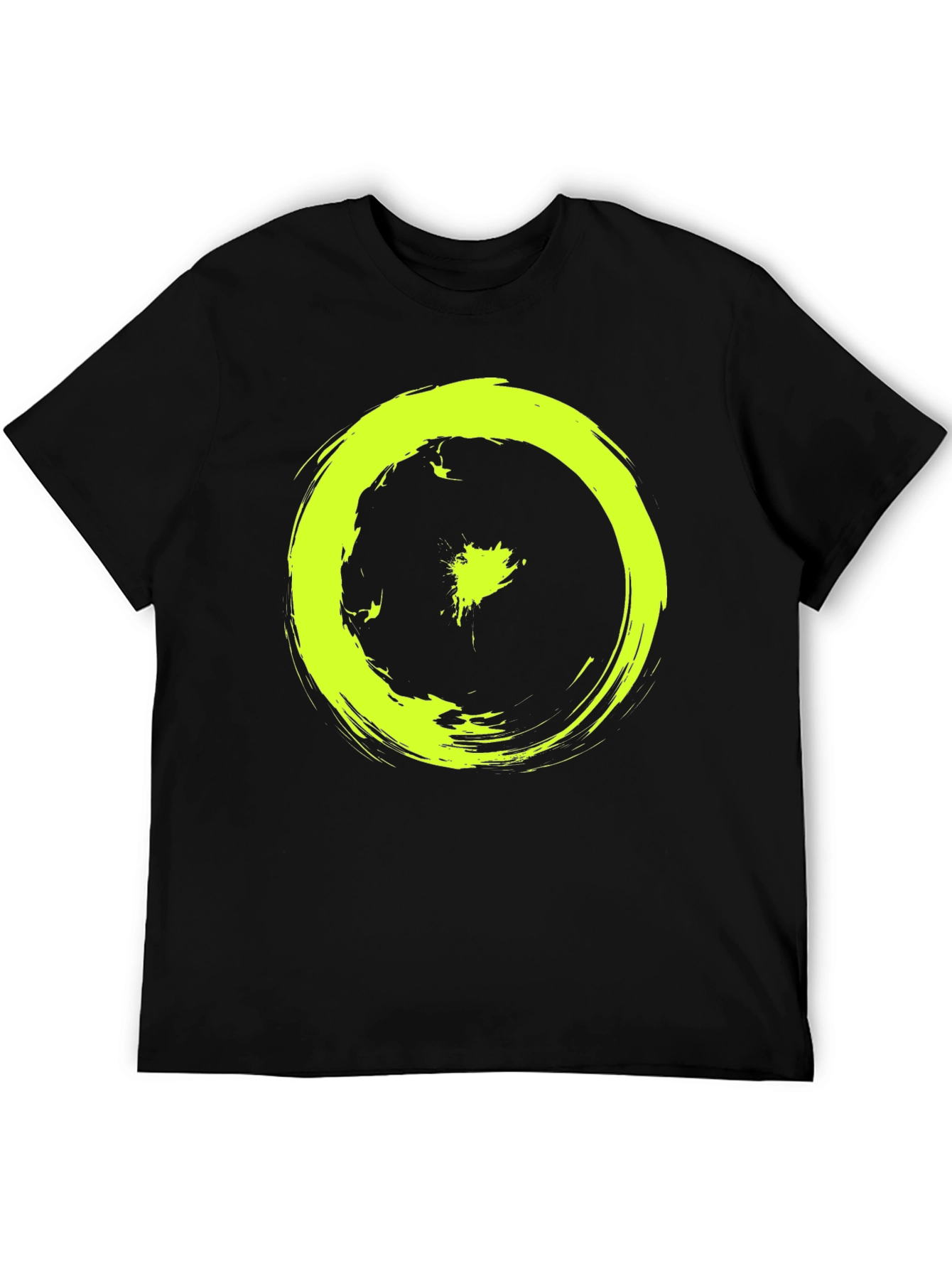Enso Circle Graphic Tee - Black Casual Shirt