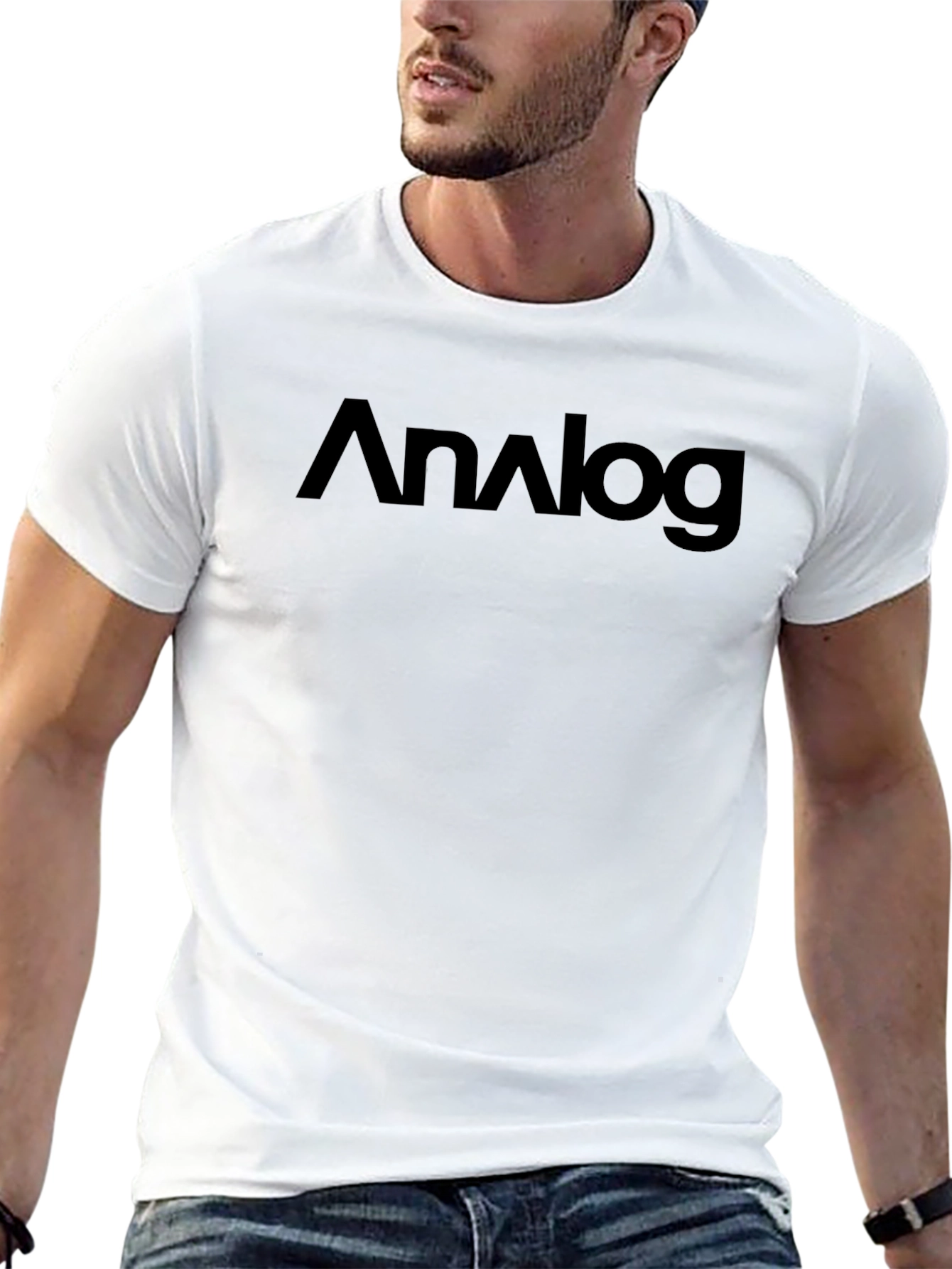 Analog Graphic Tee - Classic Black T-Shirt