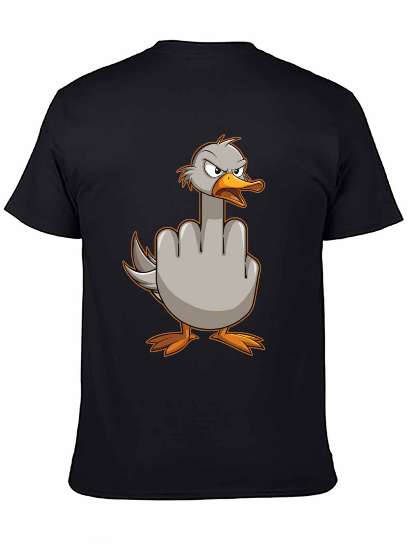 Duck Giving the Finger T-Shirt