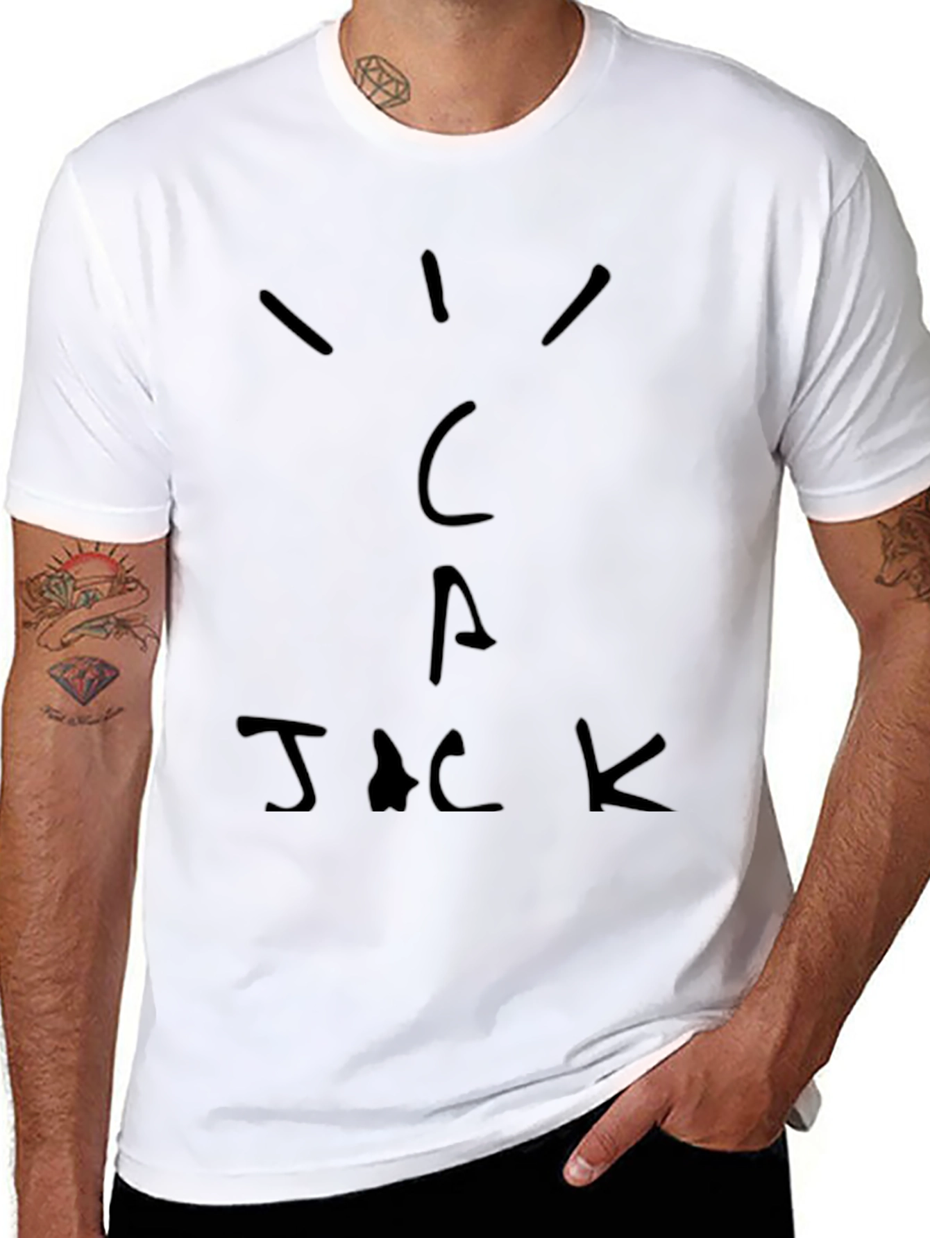 Cactus Jack Graphic T-Shirt - Black