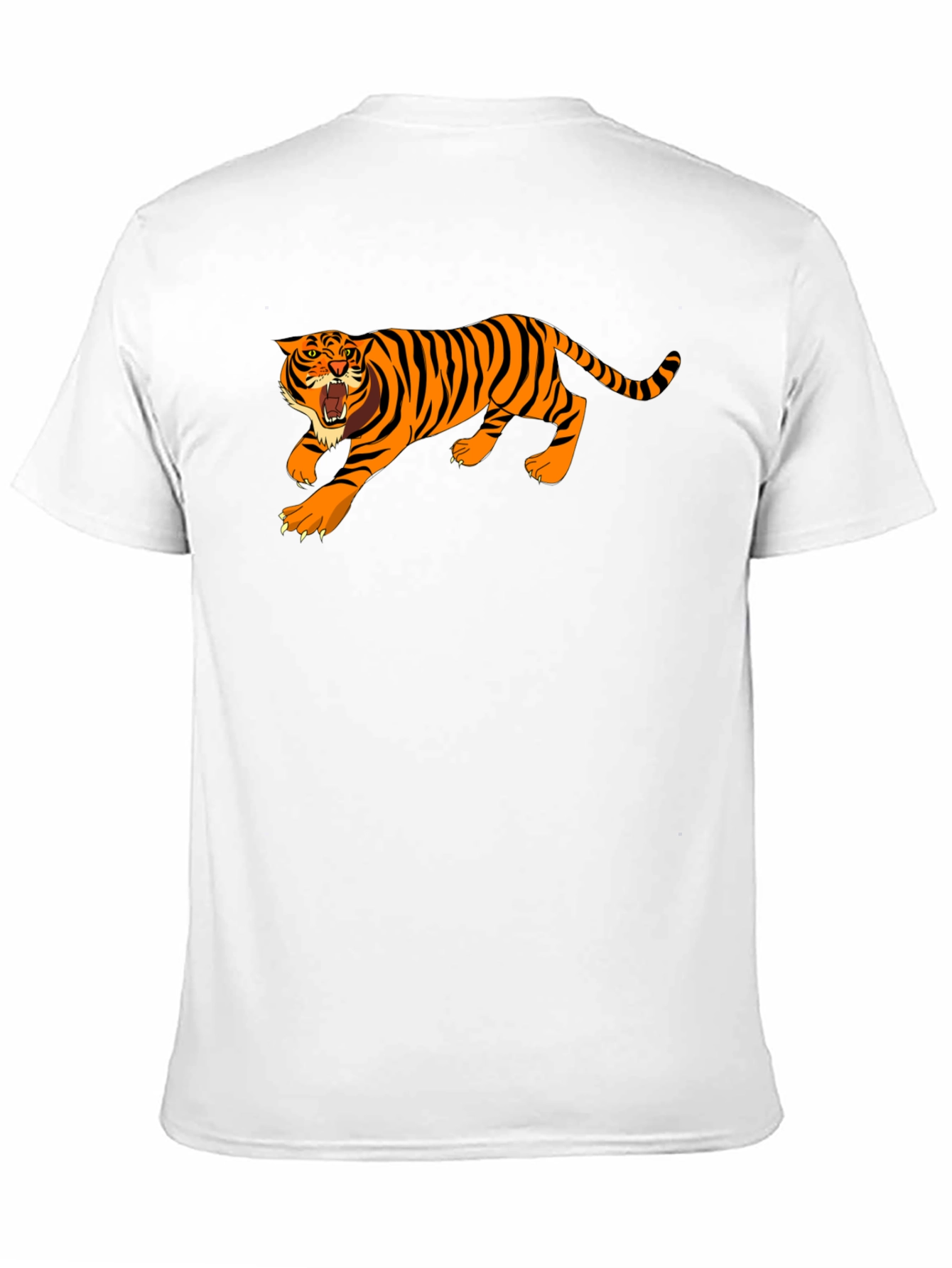 Black Tiger Graphic Tee - Bold Style