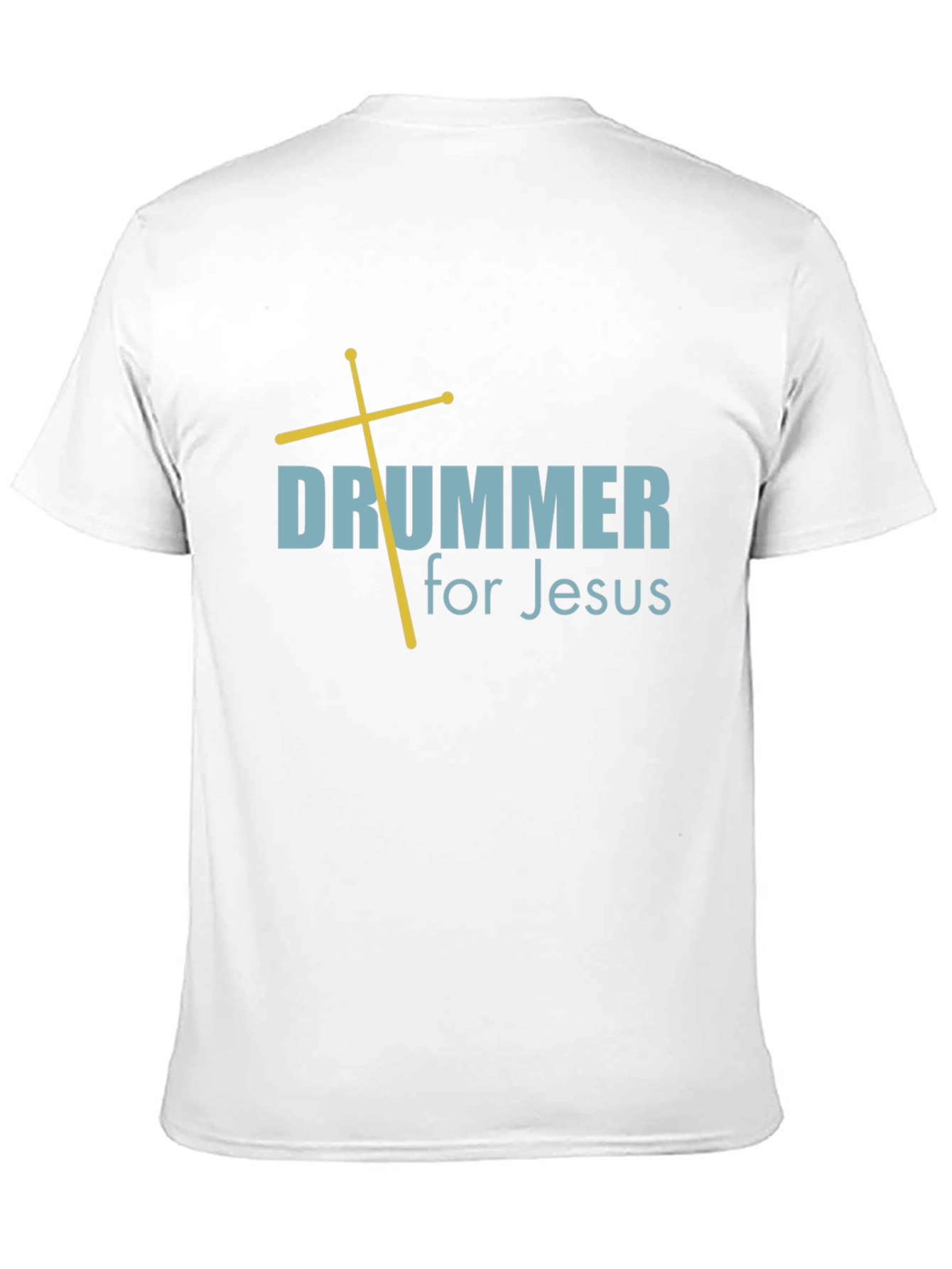 Drummer for Jesus T-Shirt - Black Religious Tee