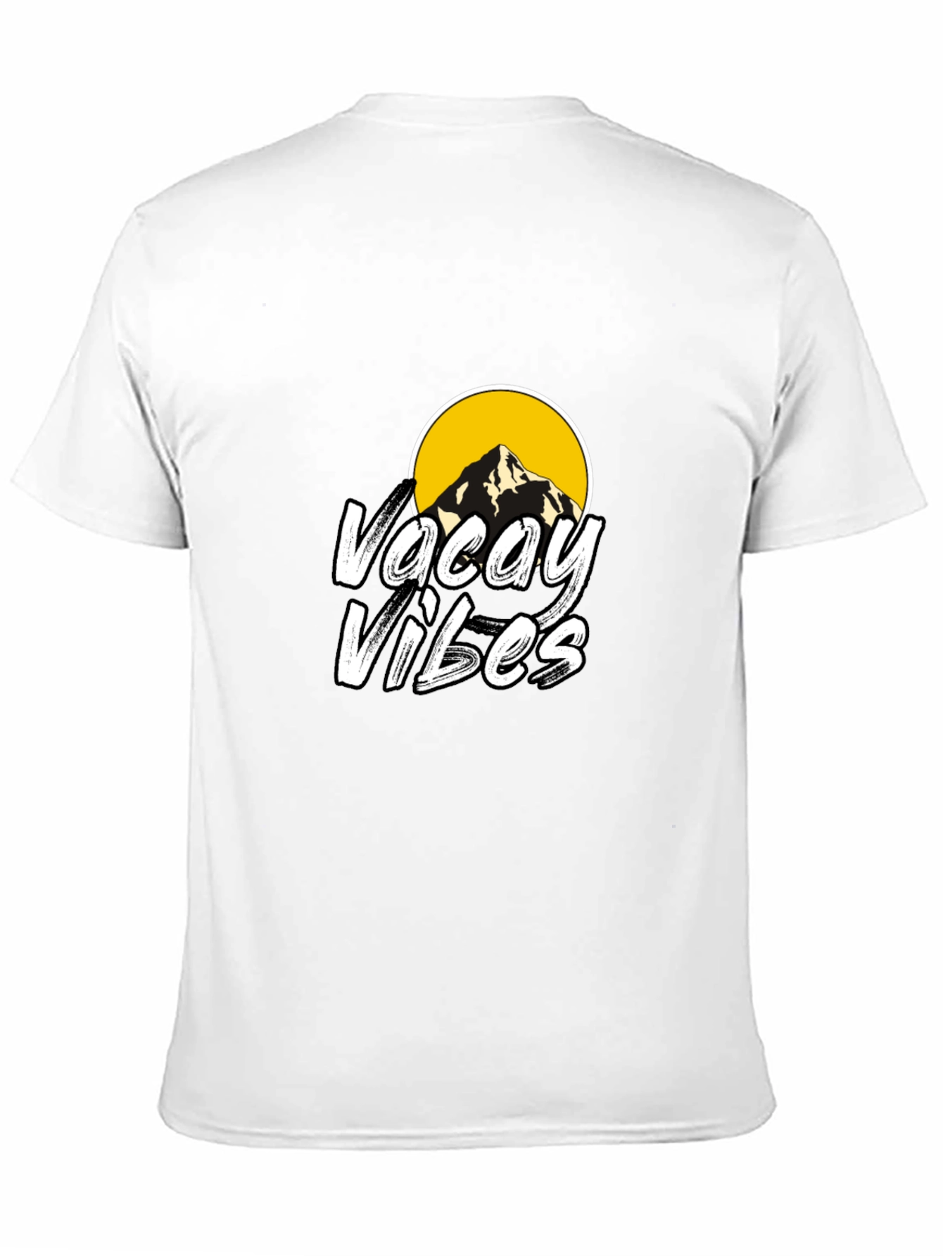 Vacay Vibes Graphic Tee - Black