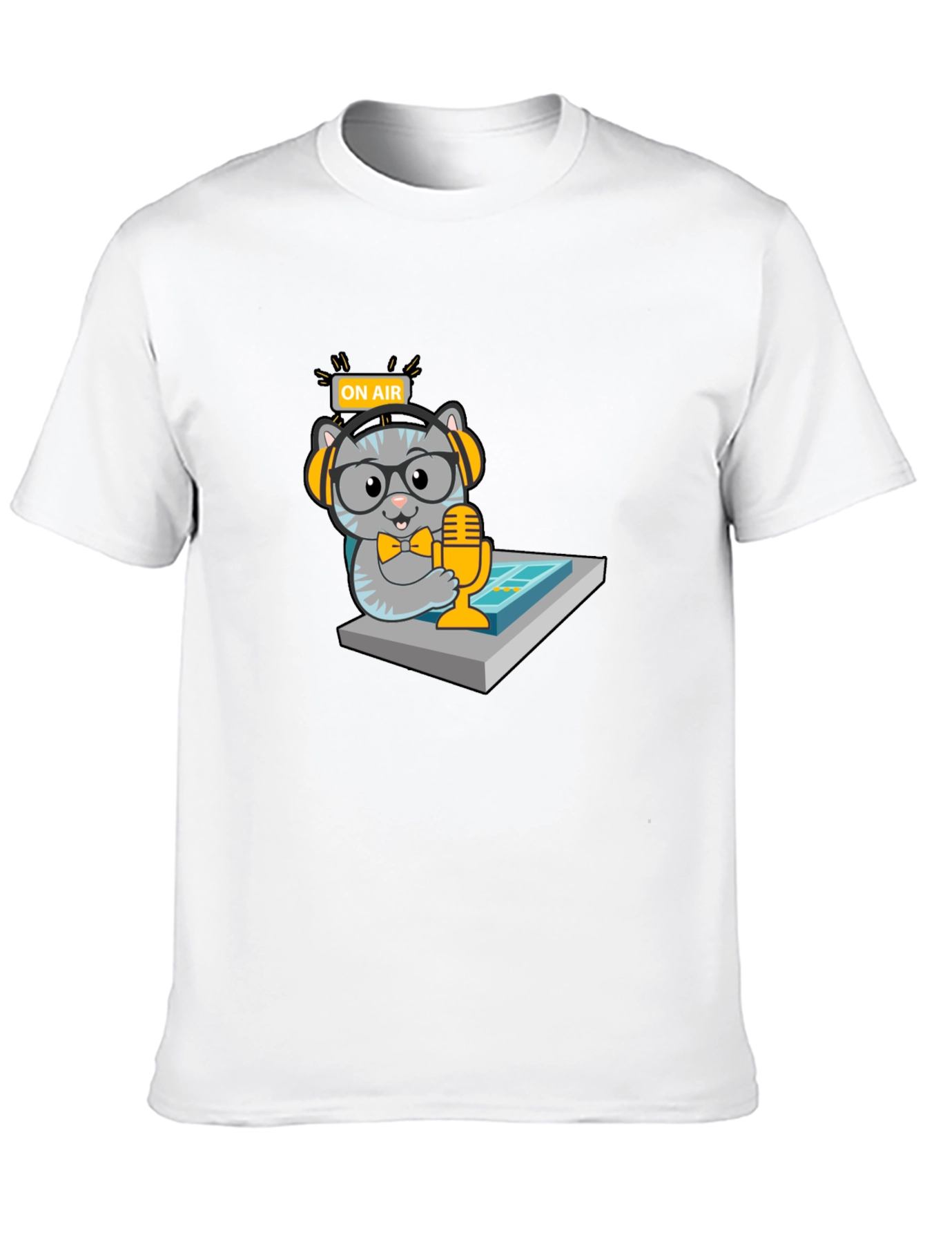 Cool Cat Podcast T-Shirt - Black