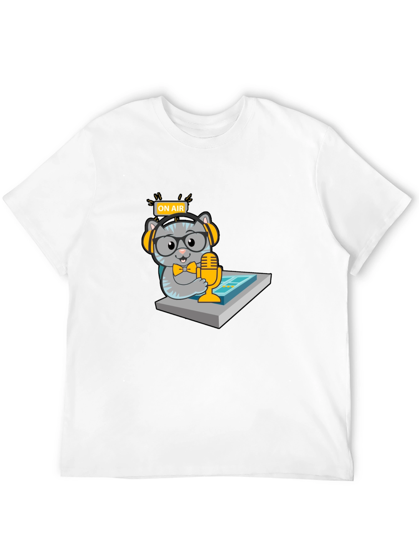 Cool Cat Podcast T-Shirt - Black