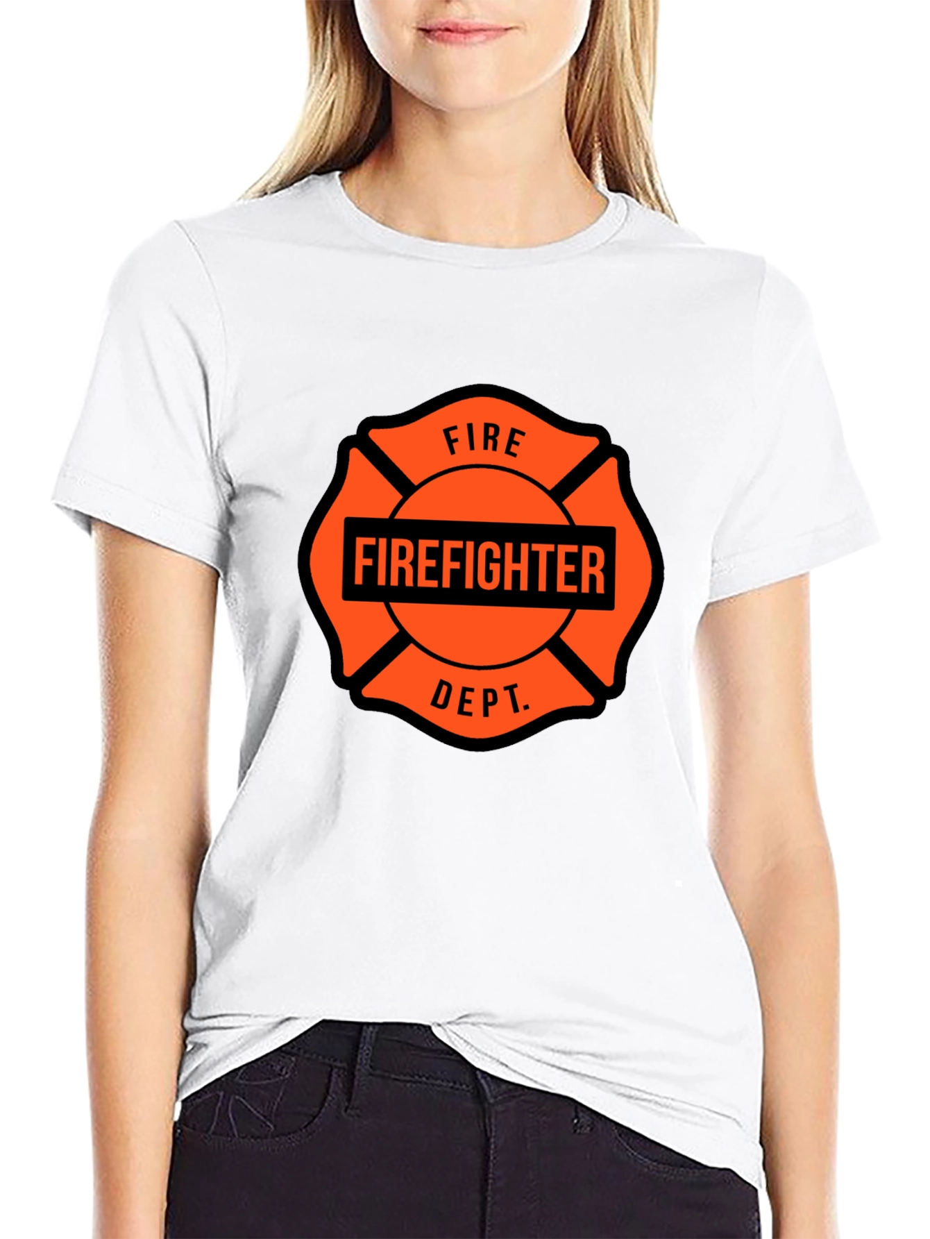 Firefighter Dept. Graphic T-Shirt