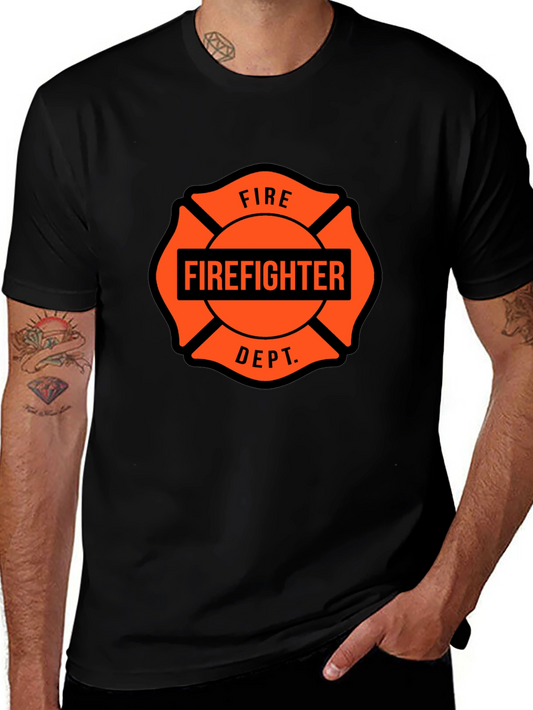 Firefighter Dept. Graphic T-Shirt