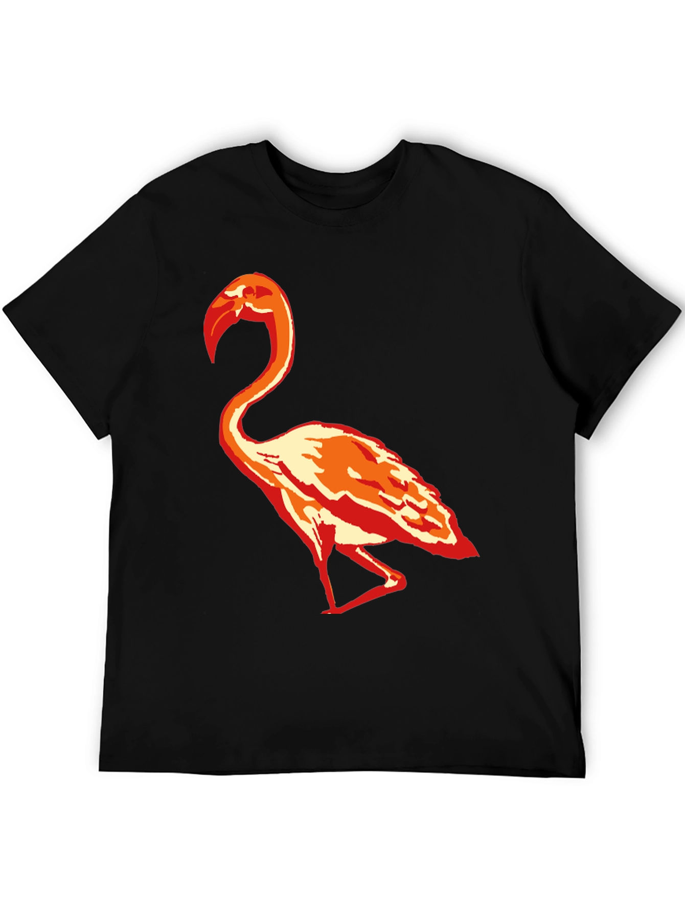Flamingo Graphic T-Shirt - Stylish Casual Tee