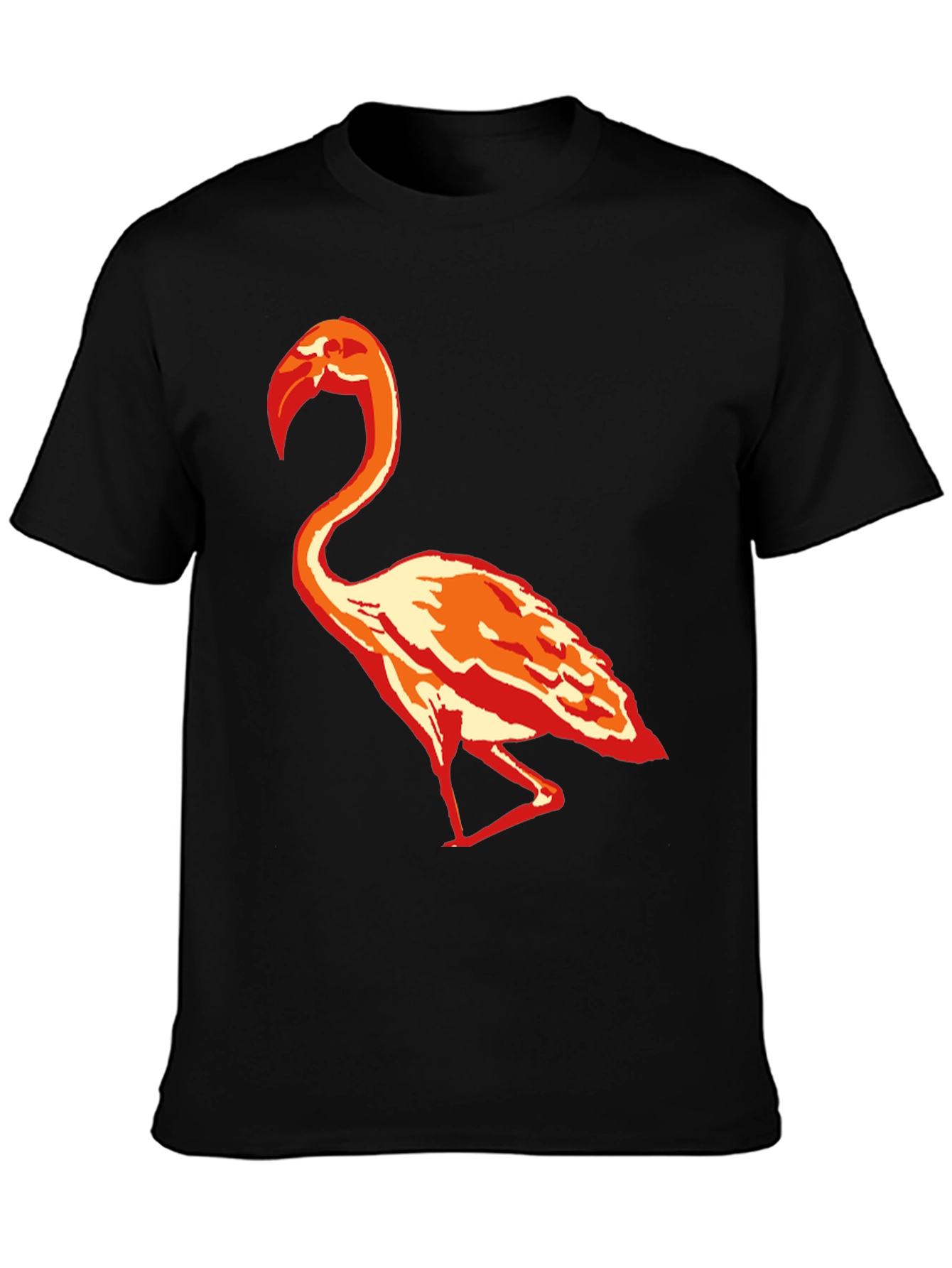 Flamingo Graphic T-Shirt - Stylish Casual Tee