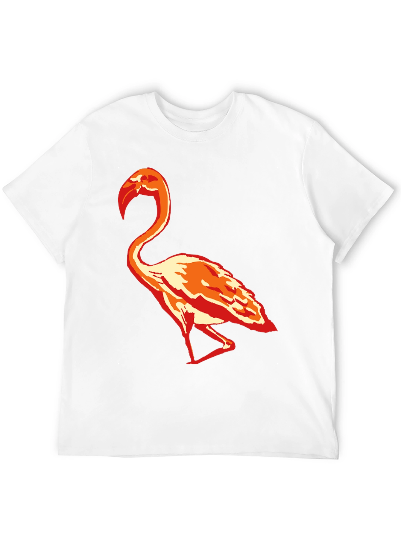 Flamingo Graphic T-Shirt - Stylish Casual Tee
