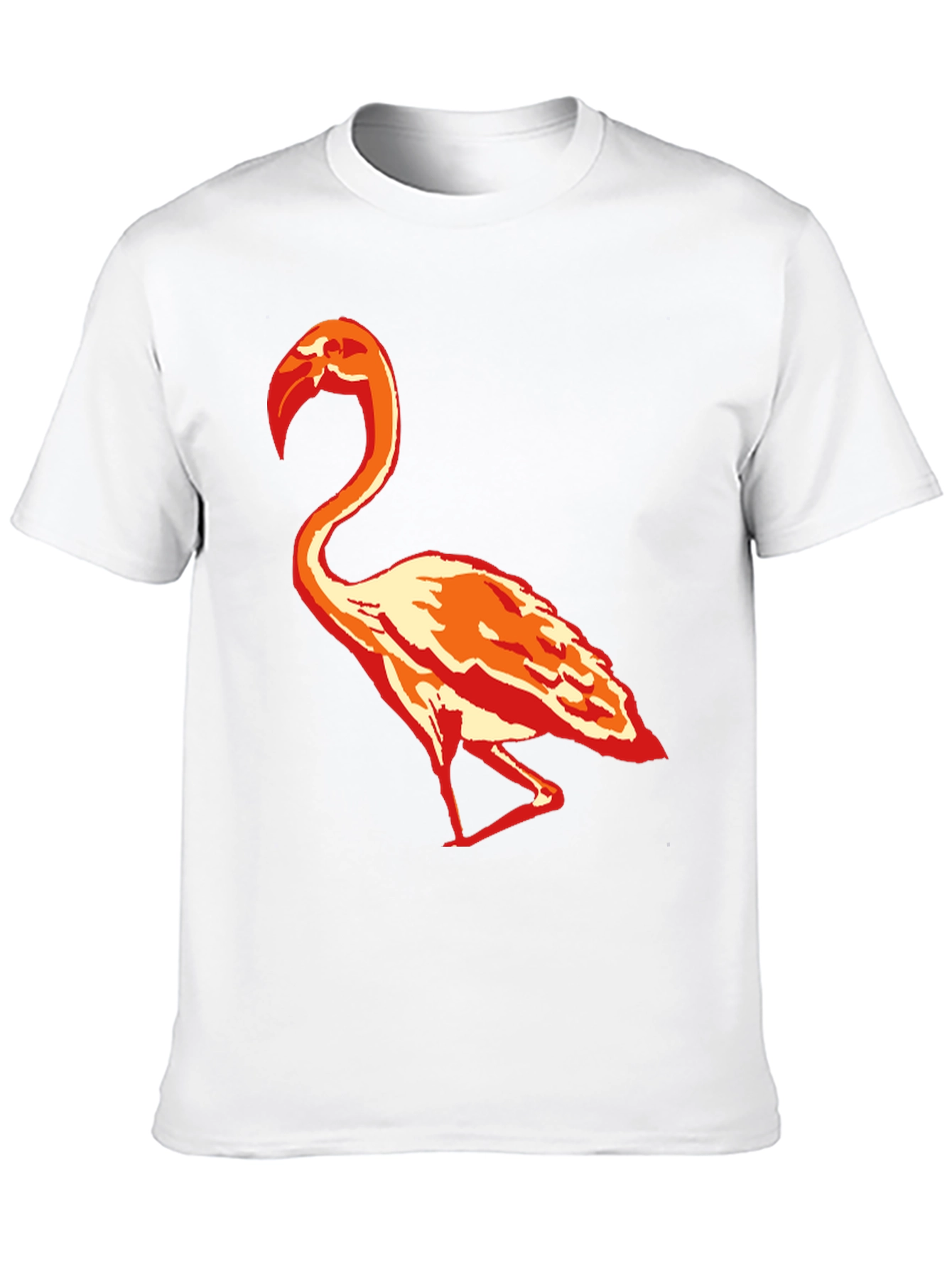 Flamingo Graphic T-Shirt - Stylish Casual Tee