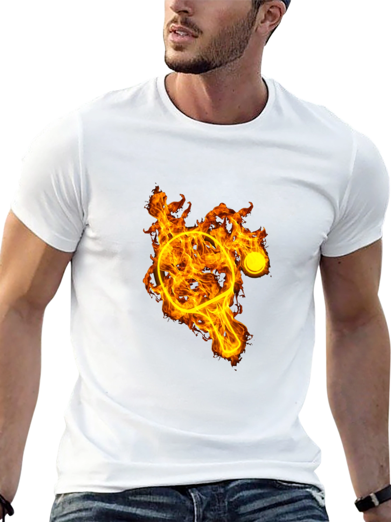 Fiery Ping Pong T-Shirt