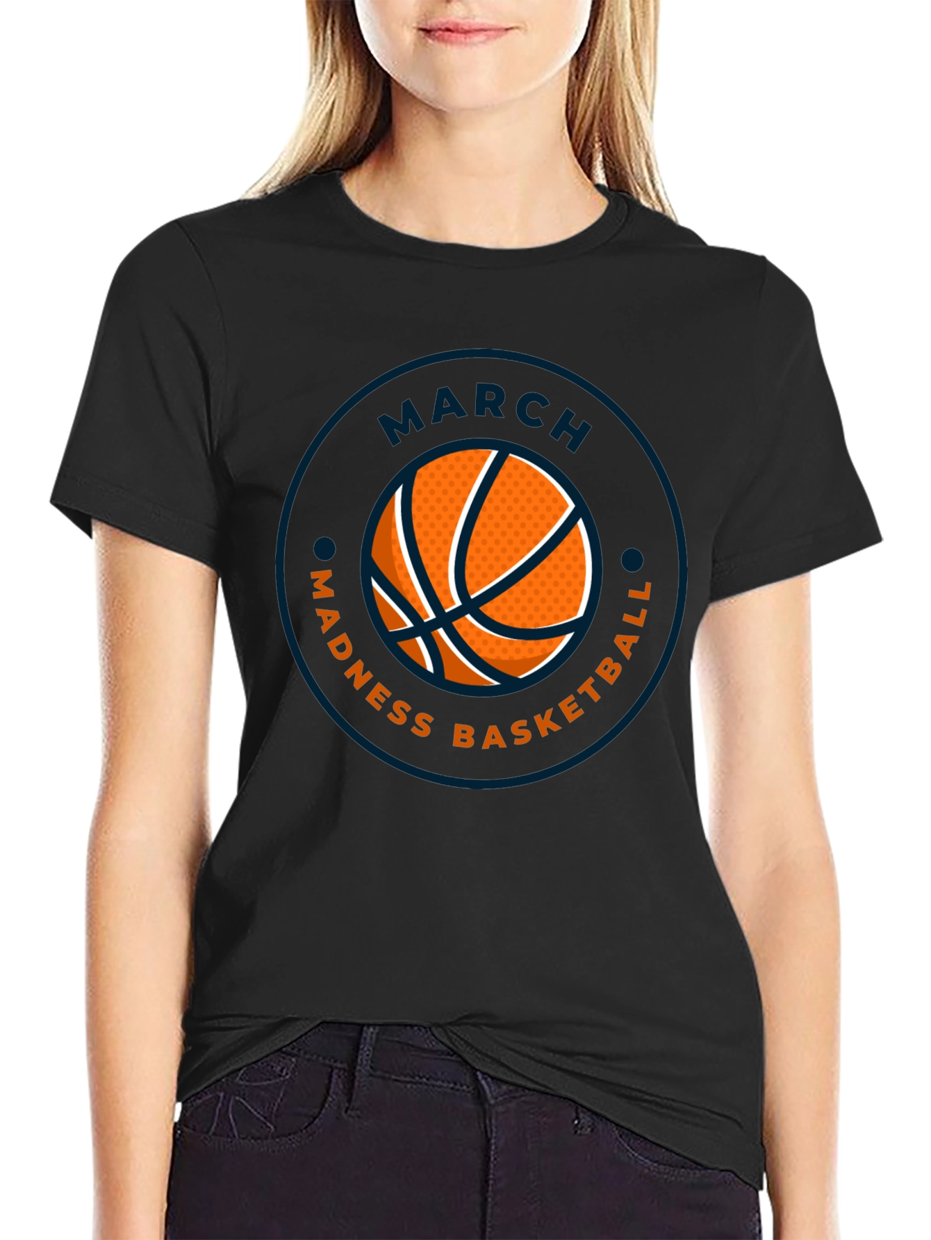 March Madness Basketball Graphic Tee