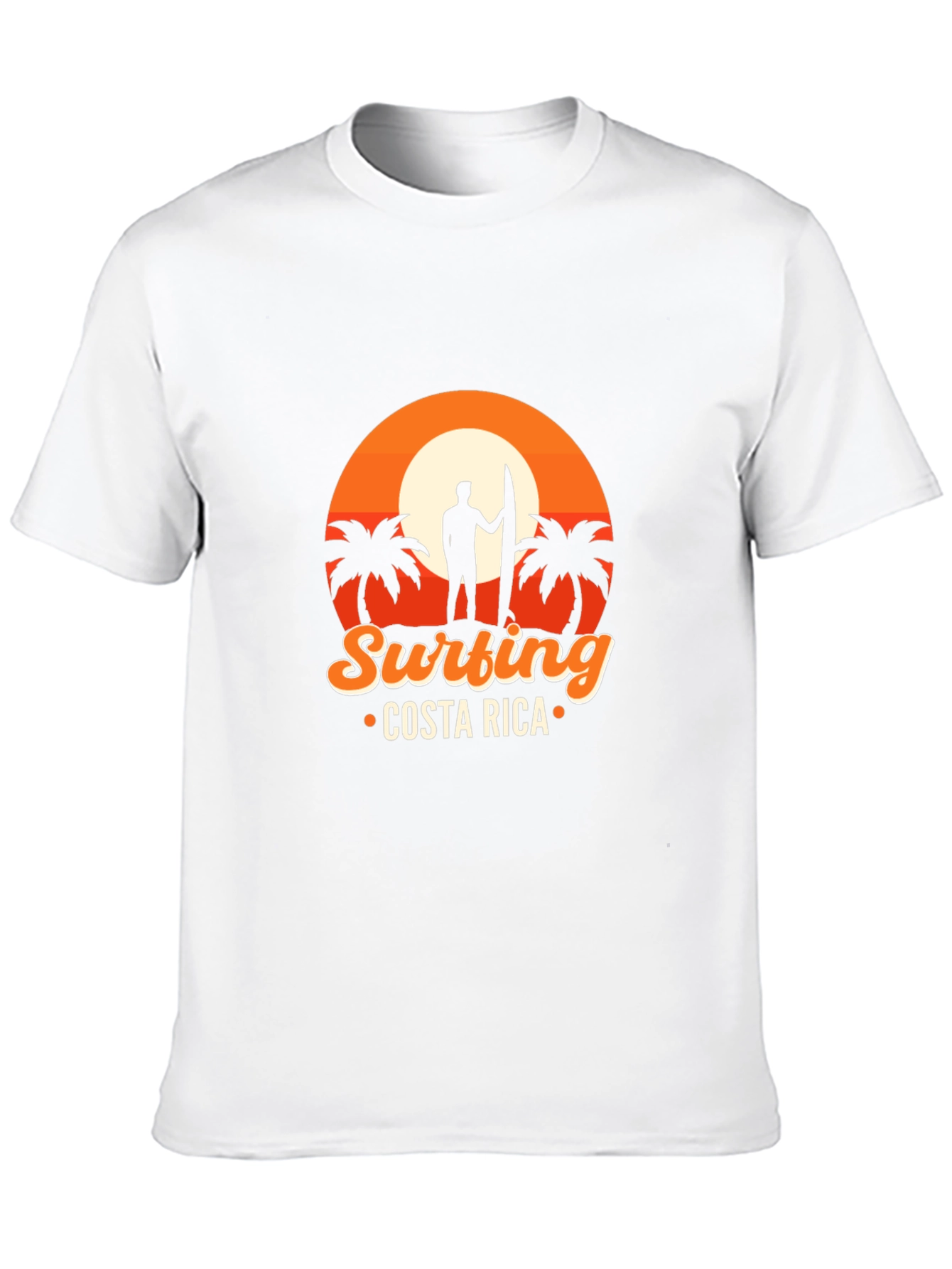 Surfing Costa Rica Graphic Tee - Vacation Vibes