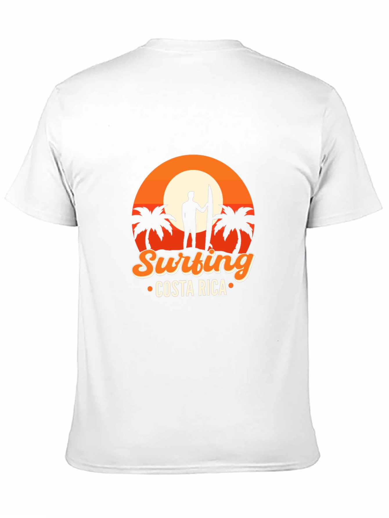 Surfing Costa Rica Graphic Tee - Vacation Vibes