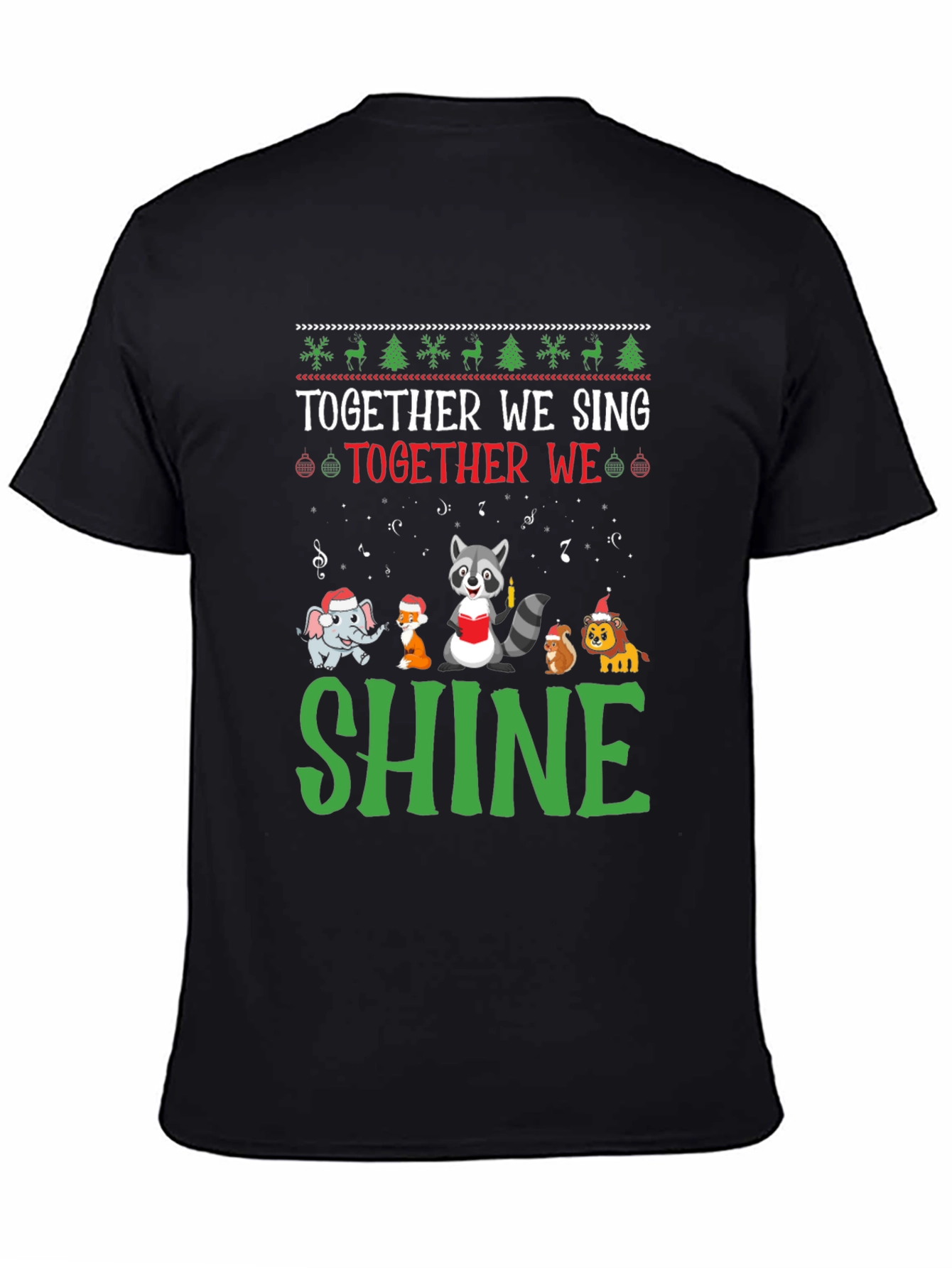 Together We Sing Christmas Shirt