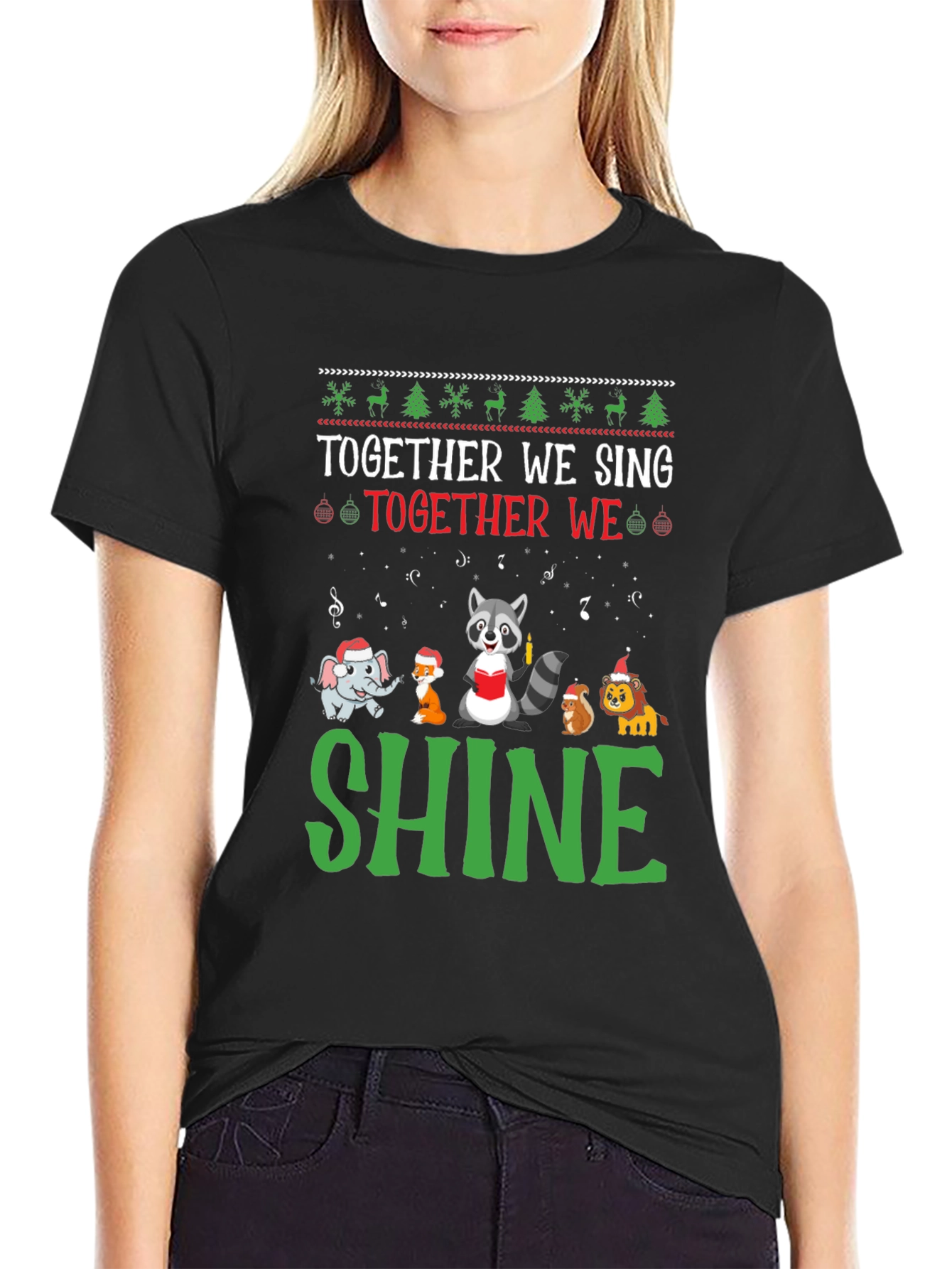 Together We Sing Christmas Shirt