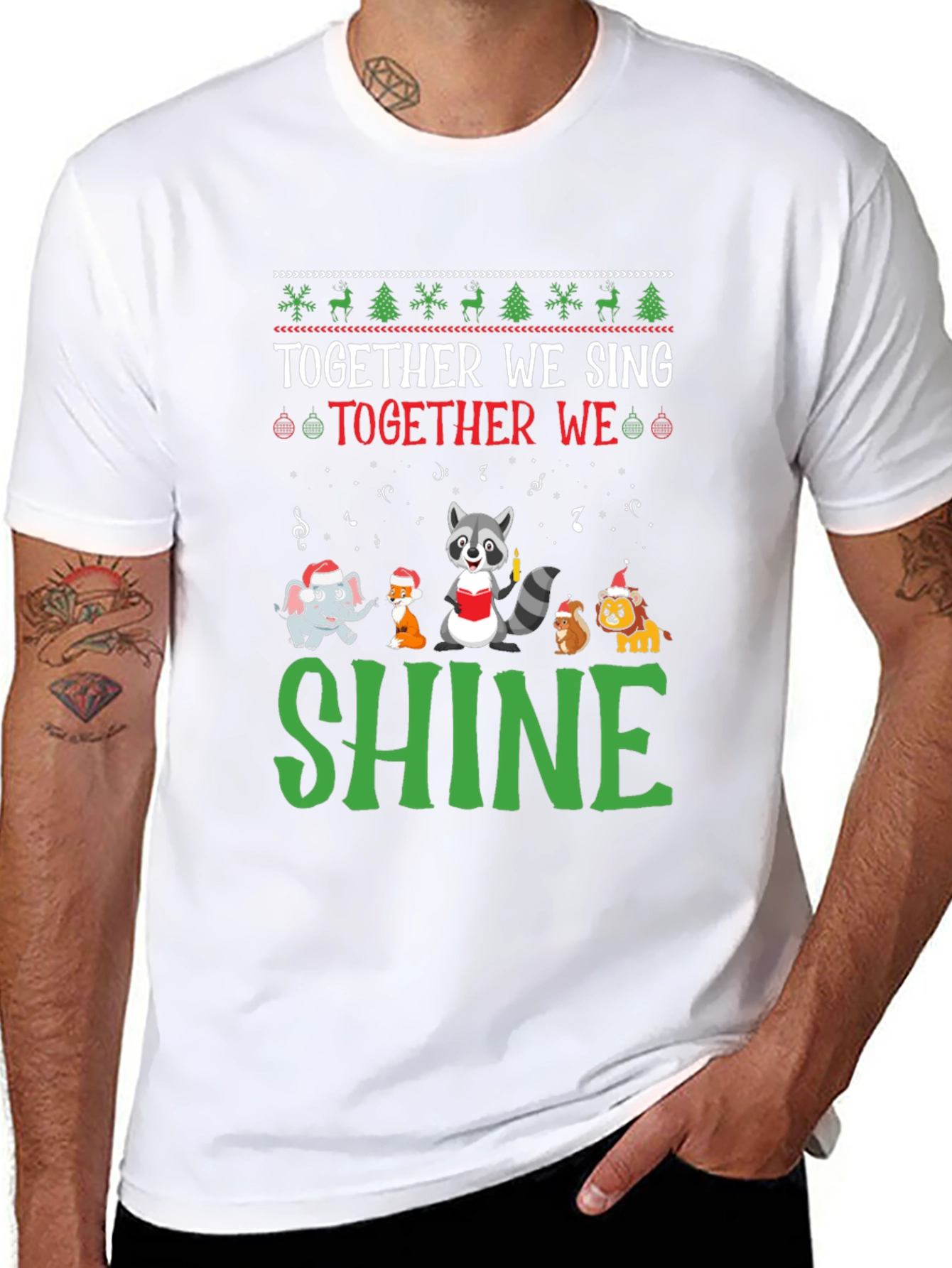 Together We Sing Christmas Shirt