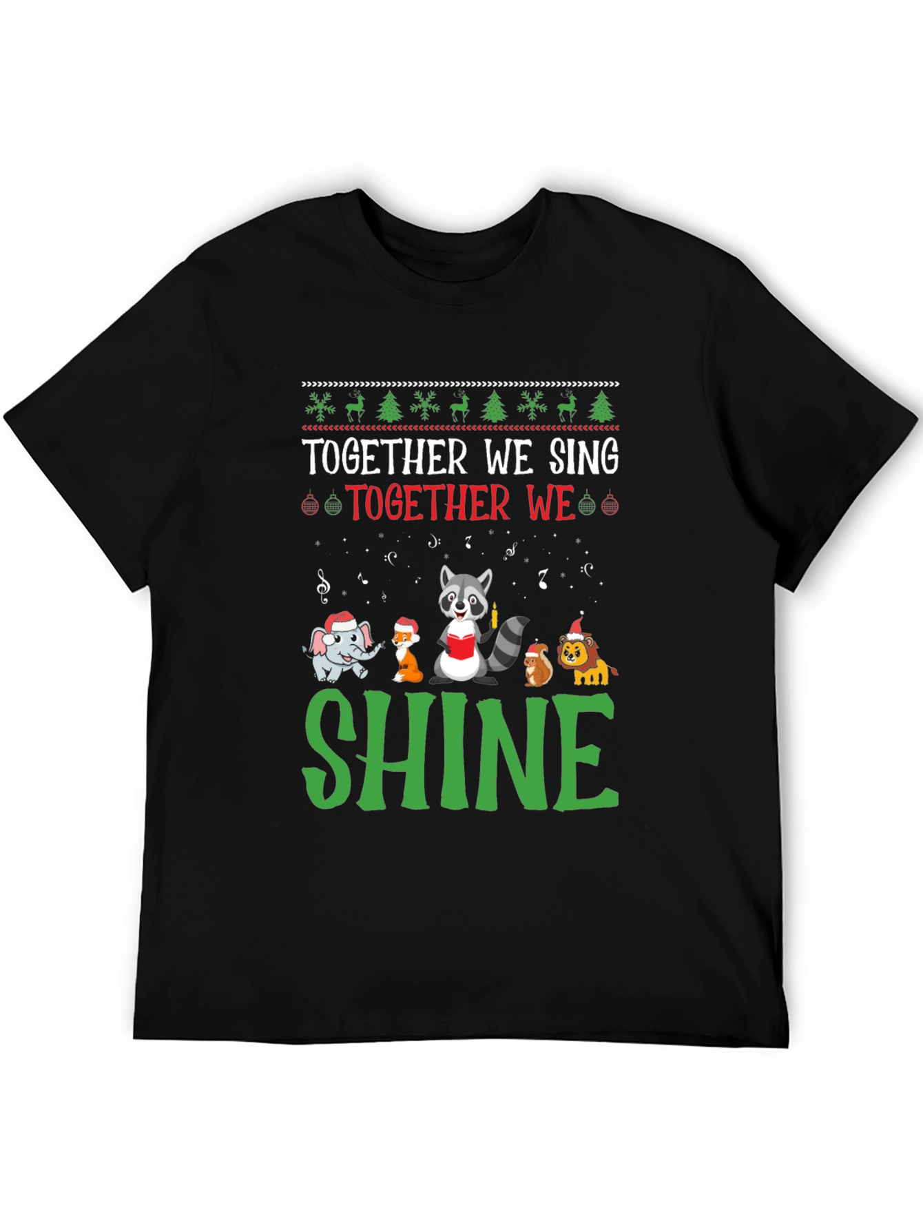 Together We Sing Christmas Shirt