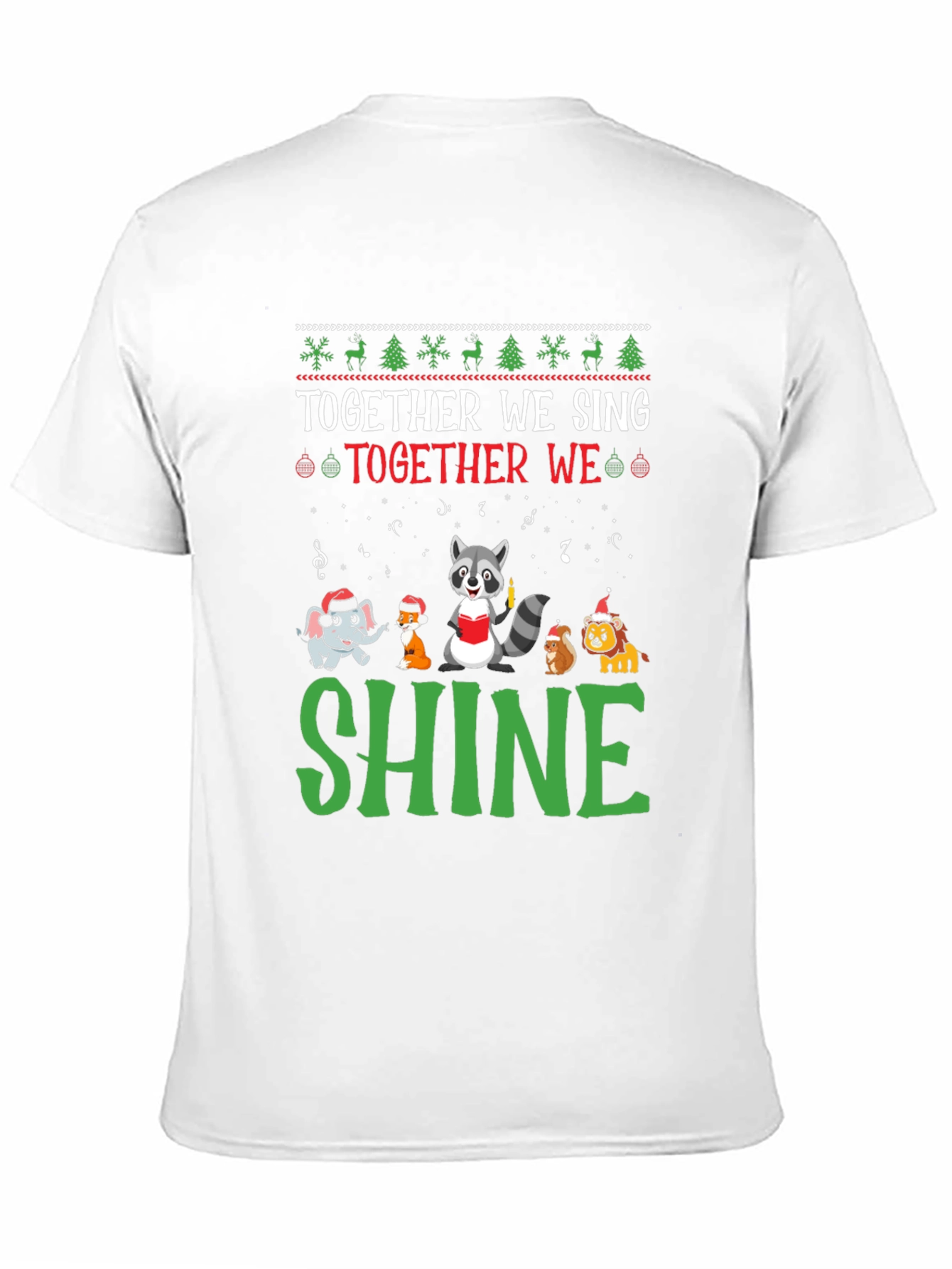 Together We Sing Christmas Shirt