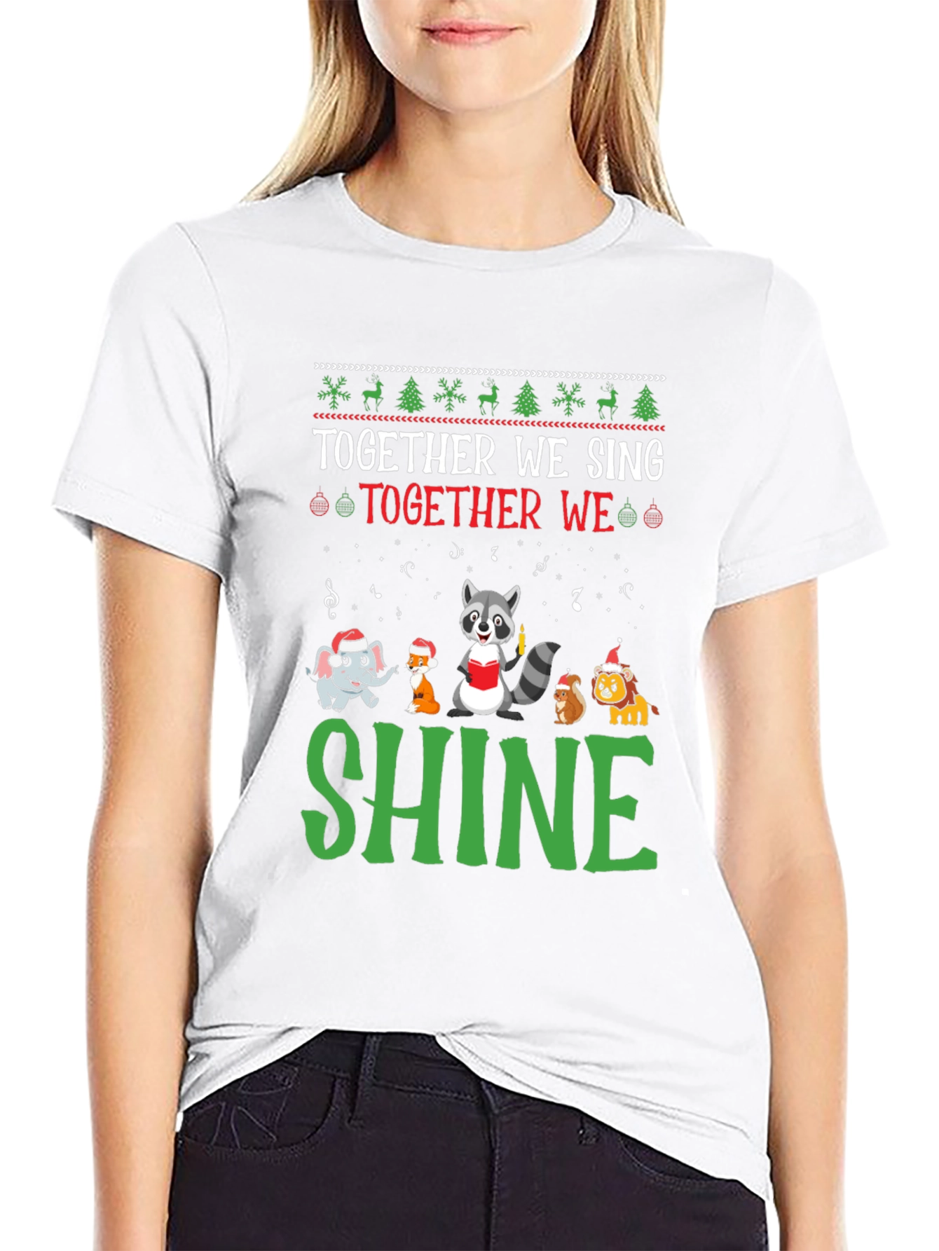 Together We Sing Christmas Shirt