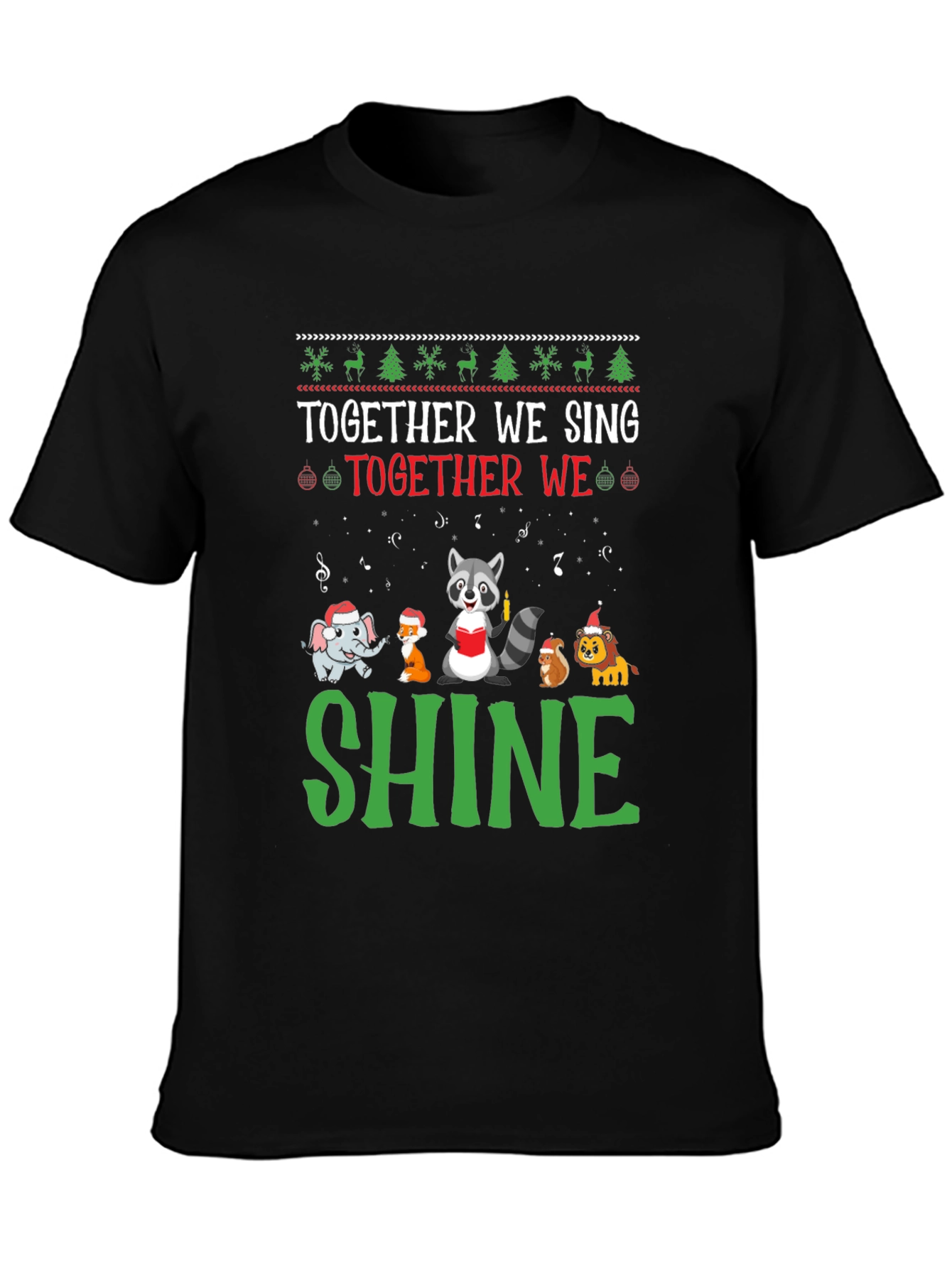 Together We Sing Christmas Shirt