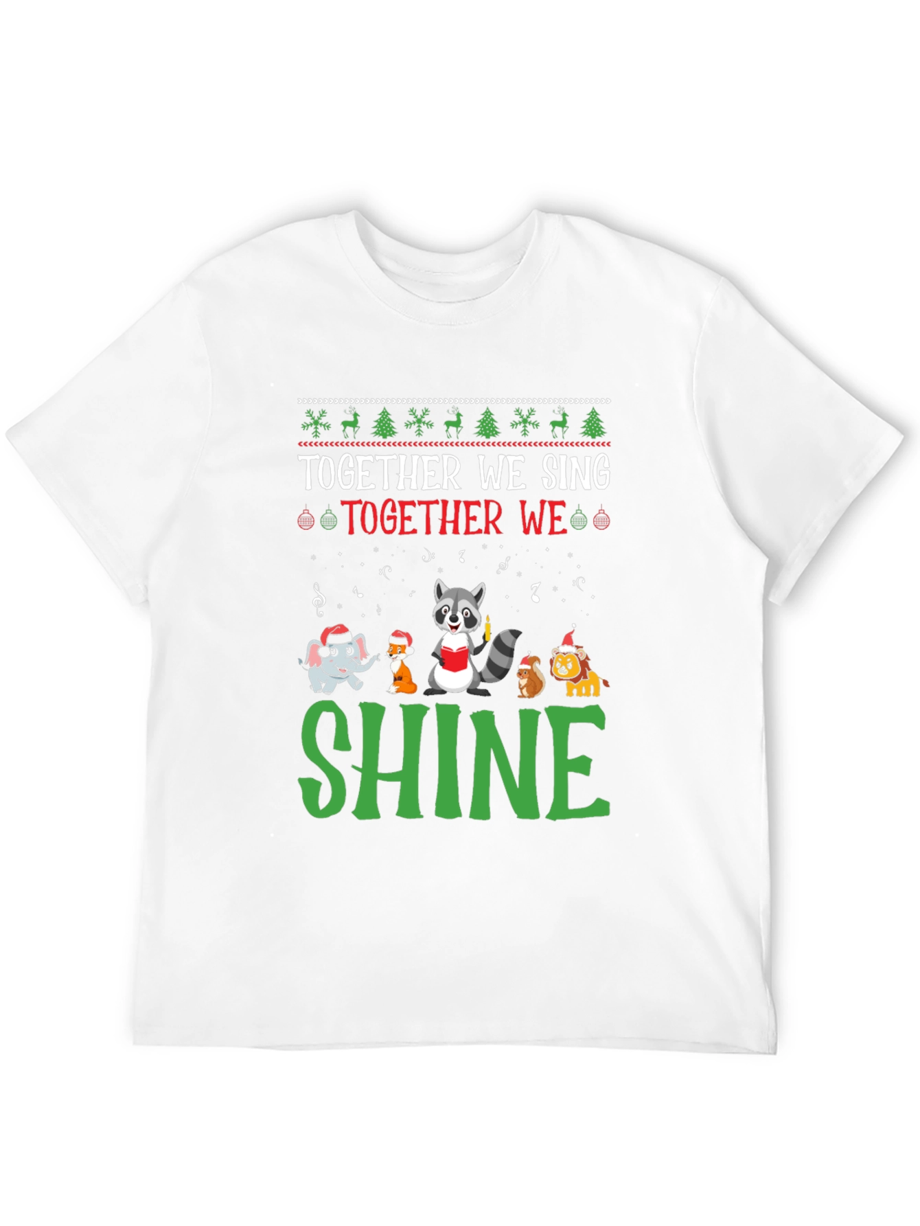 Together We Sing Christmas Shirt