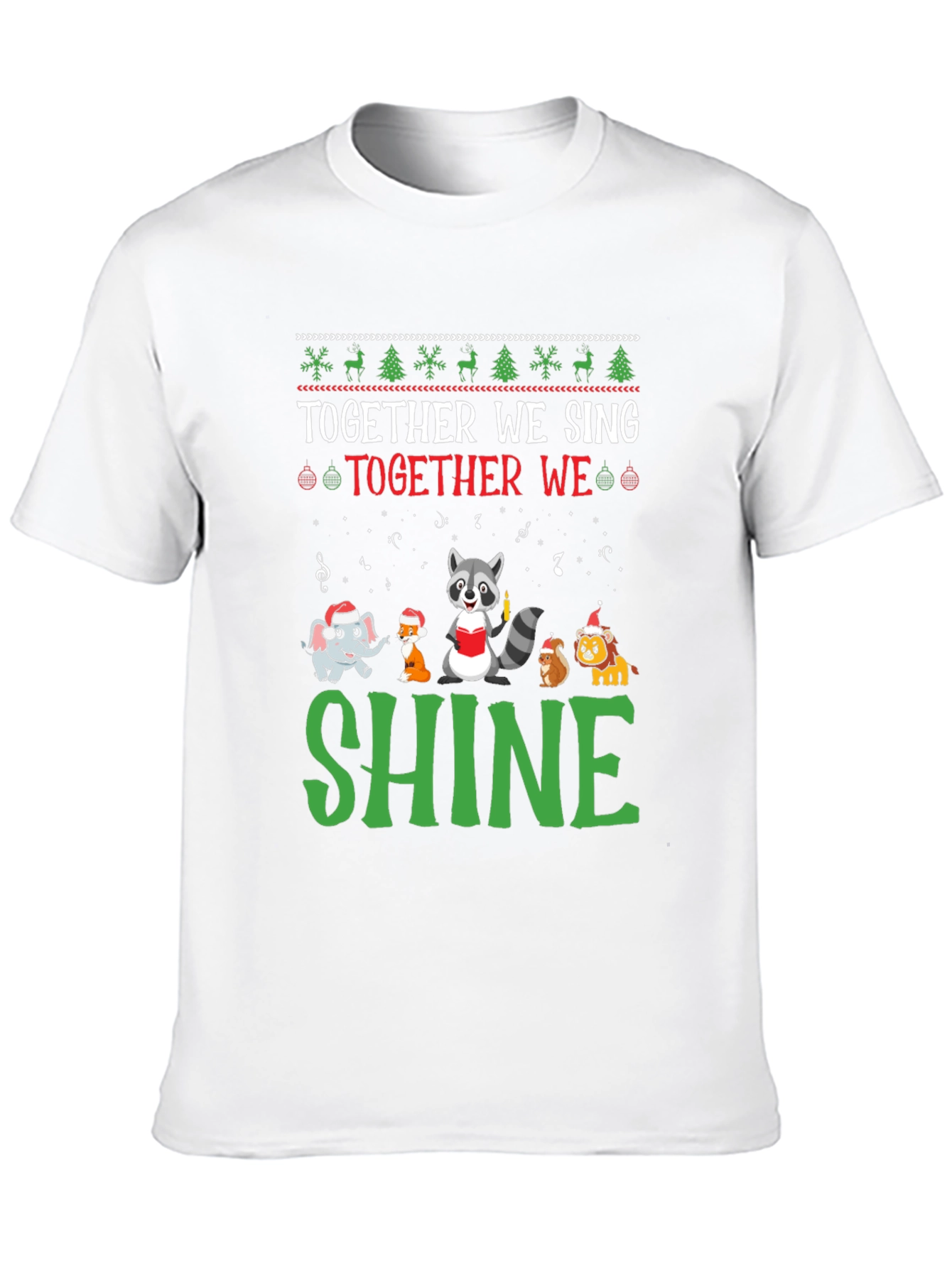 Together We Sing Christmas Shirt