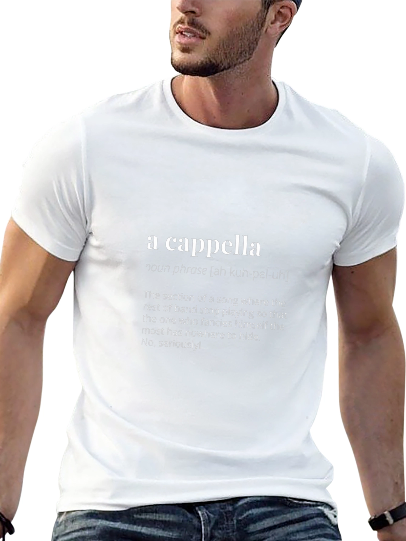 A Cappella Definition T-Shirt | Music Lover Tee
