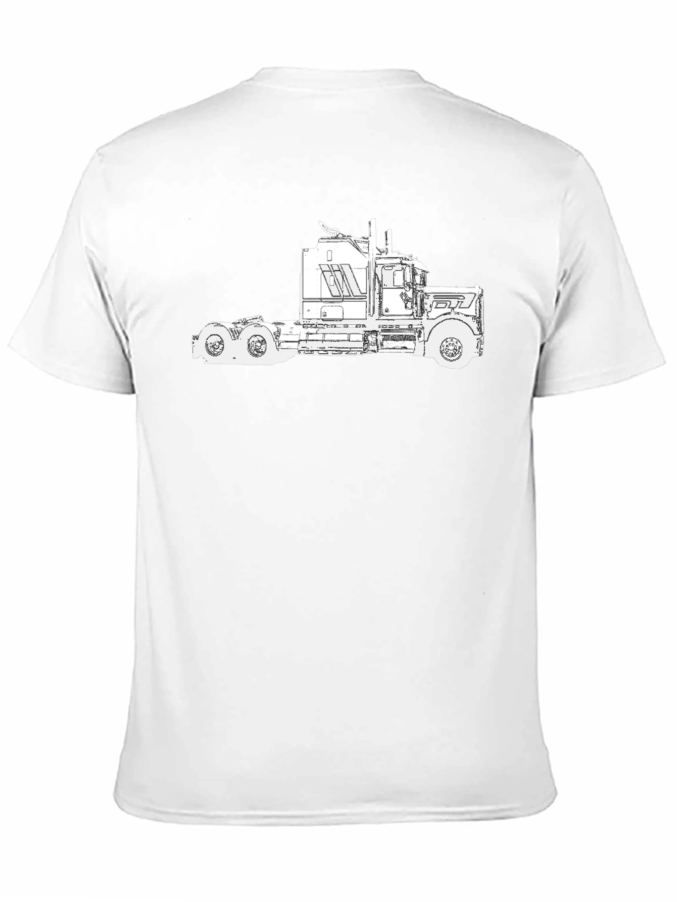 Truck Graphic Tee - Black