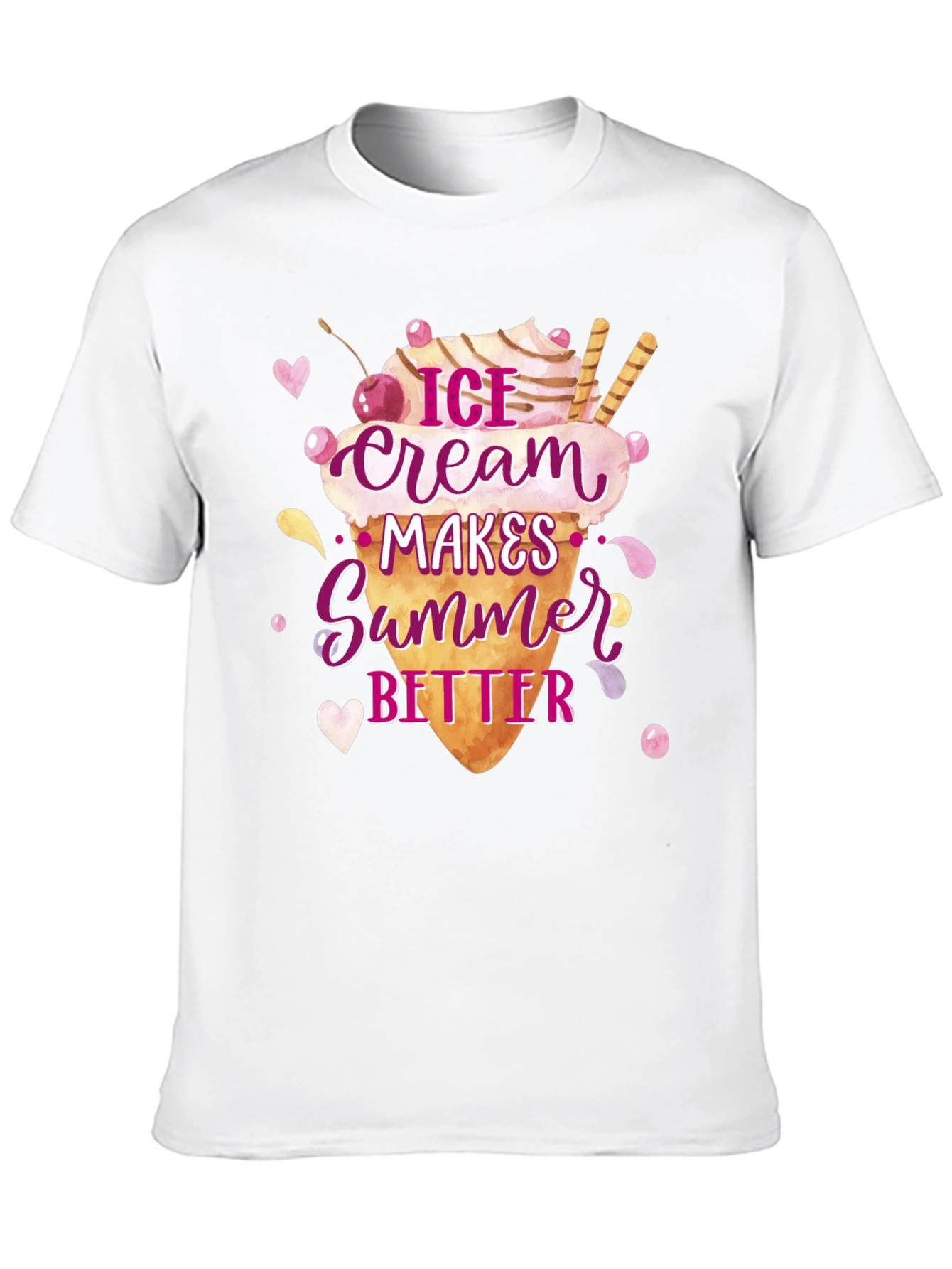 Ice Cream Makes Summer Better T-Shirt