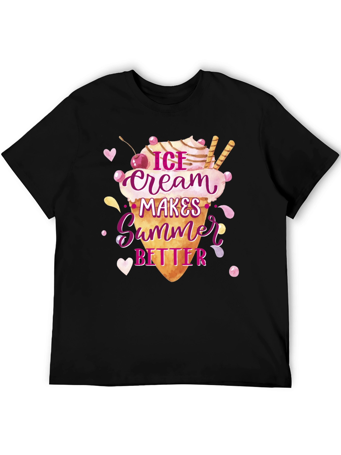 Ice Cream Makes Summer Better T-Shirt