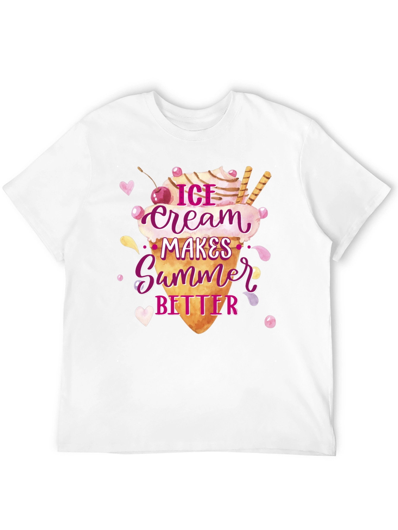 Ice Cream Makes Summer Better T-Shirt