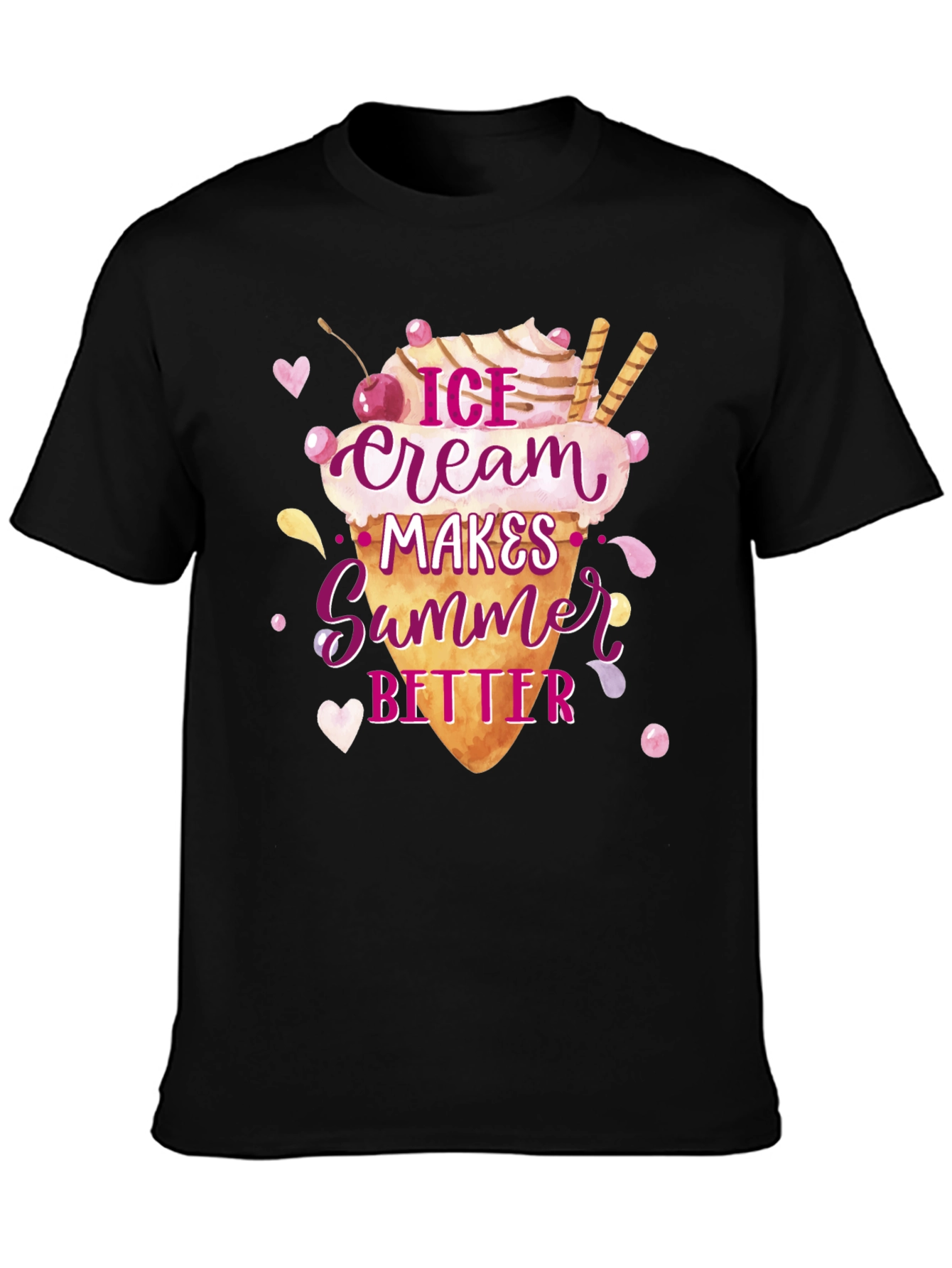 Ice Cream Makes Summer Better T-Shirt