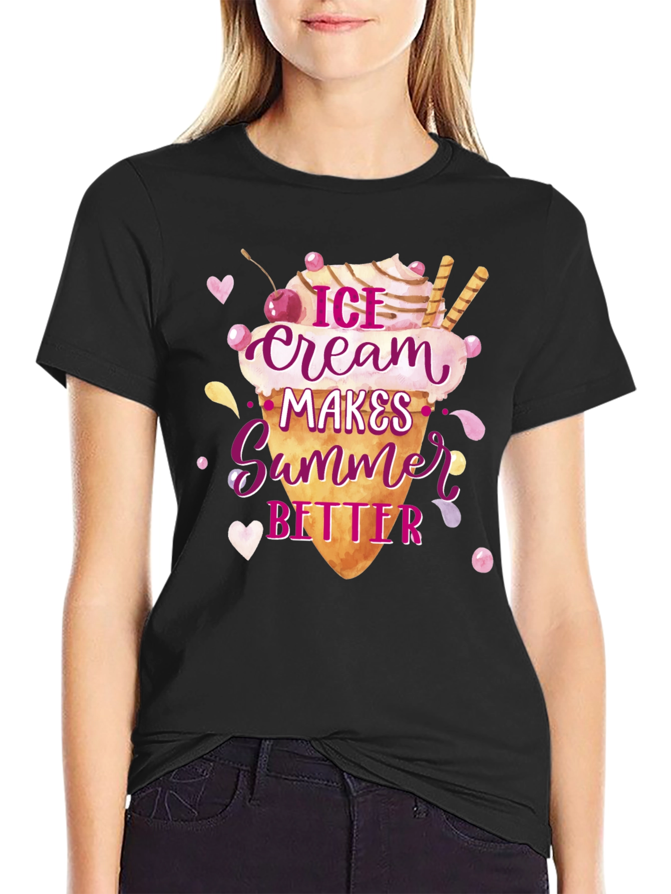 Ice Cream Makes Summer Better T-Shirt