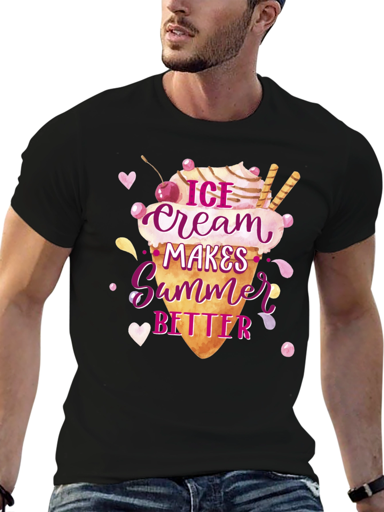 Ice Cream Makes Summer Better T-Shirt