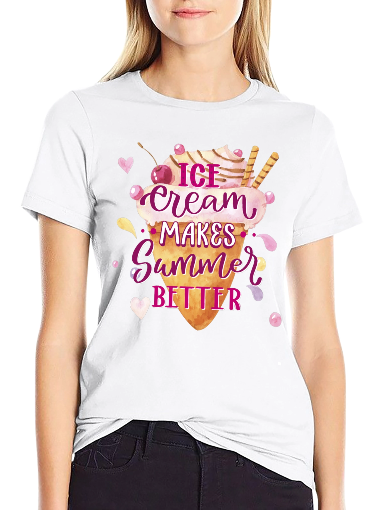 Ice Cream Makes Summer Better T-Shirt