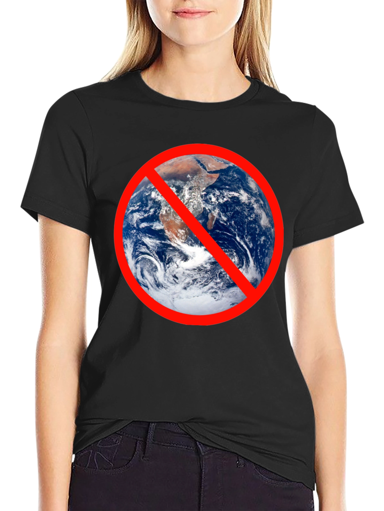 Anti-Earth T-Shirt - Bold Graphic Tee for Rebels